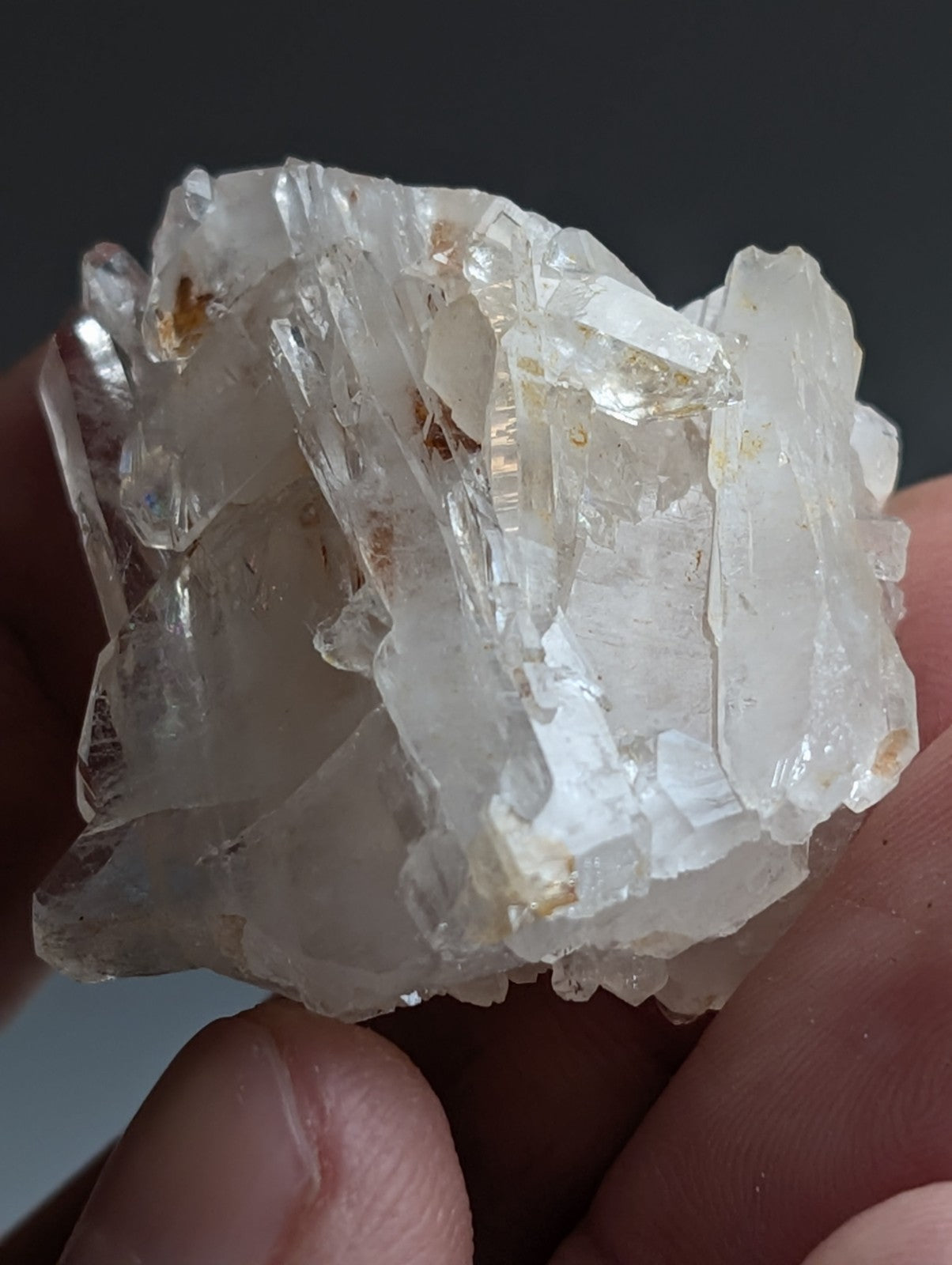 Faden Quartz Crystal, Unique, from Montgomery County, Arkansas, USA
