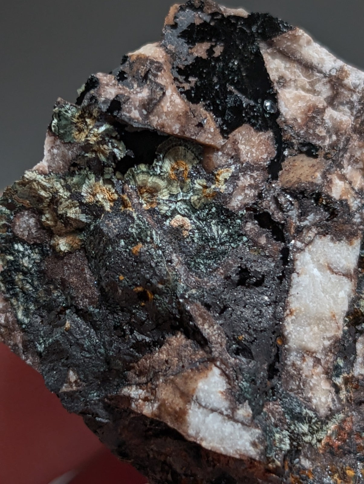 Rare Kidwellite specimen - Coon Creek Mine, Polk County, Arkansas, USA