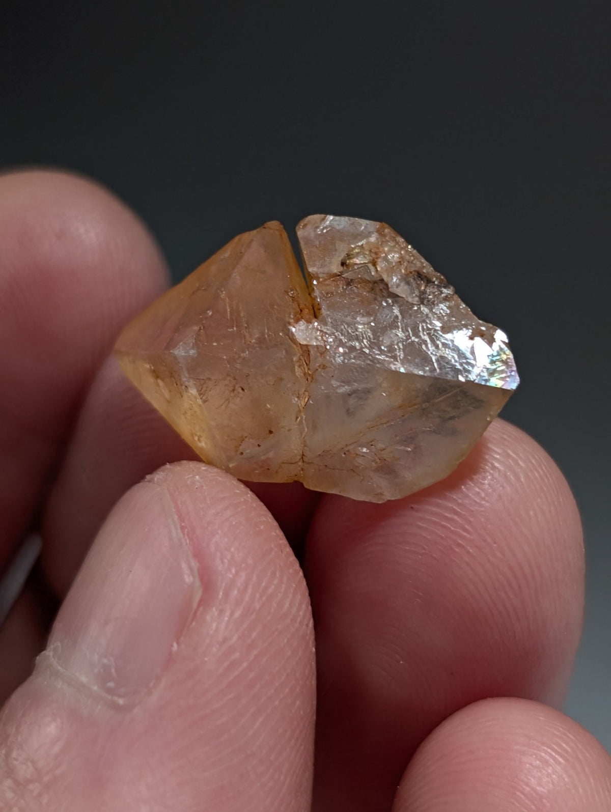 Unique Quartz Crystal Oddity, Double Terminated, Garland County, Arkansas, USA