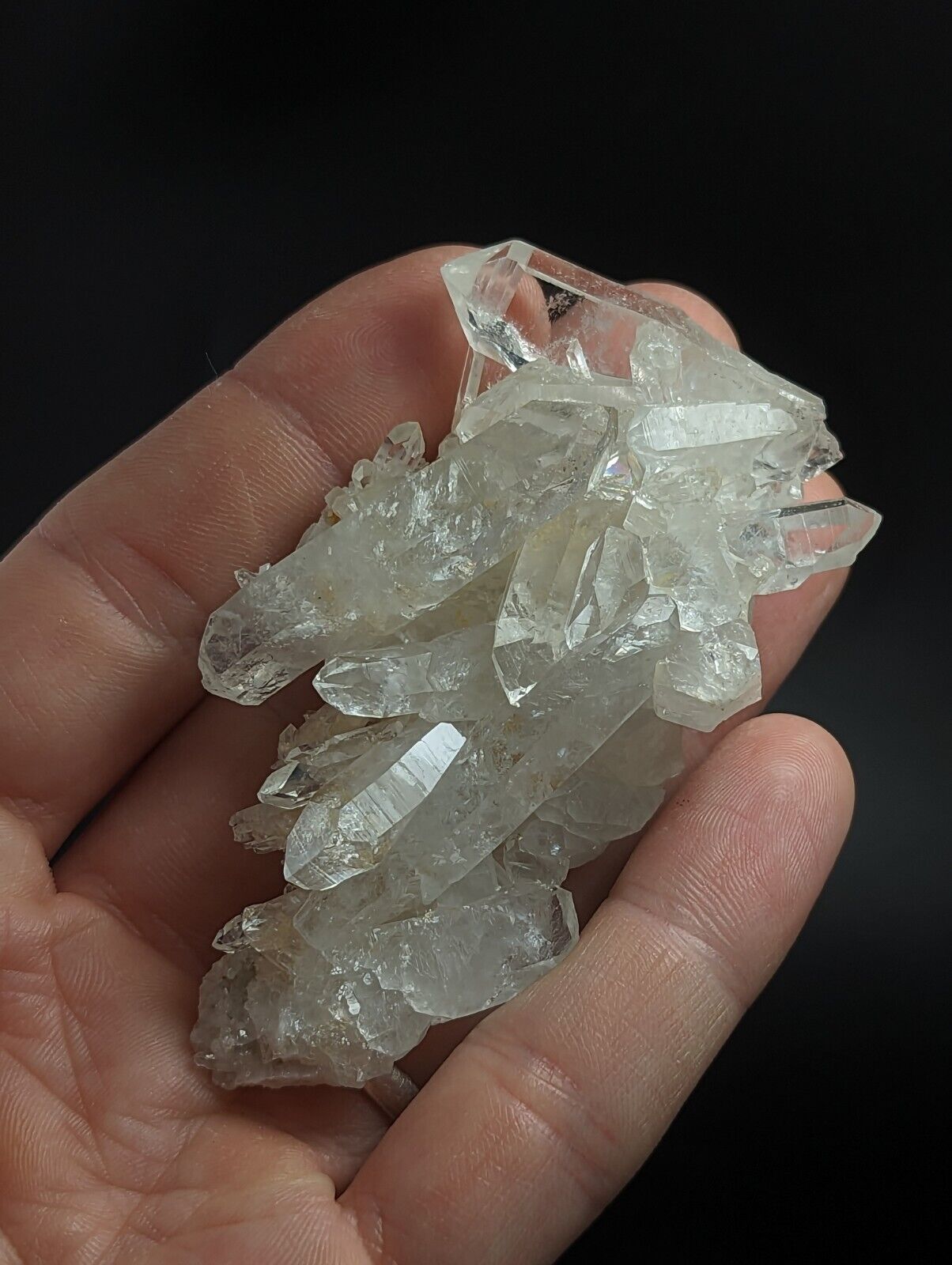 A+ Quartz Crystal Cluster, Amazing Old Stock, Montgomery County, Arkansas, ooak
