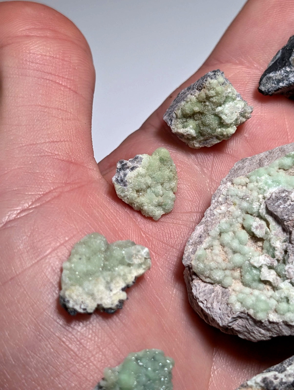 Set of 10 Wavellites - Fantastic Old Stock - Mauldin Mountain, Arkansas, ooak
