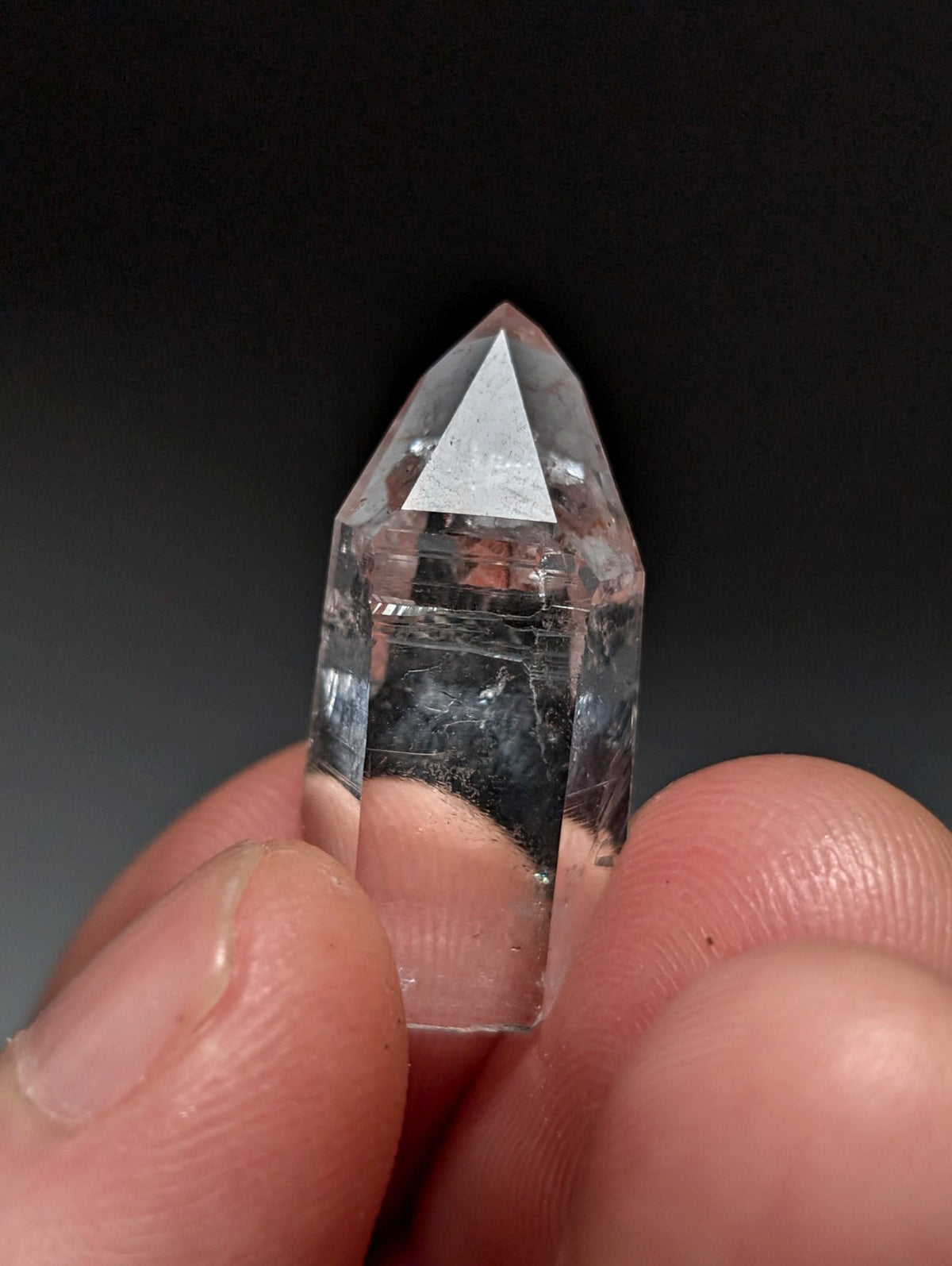 Unique Double Terminated Quartz w/ large face, Garland County, Arkansas, USA