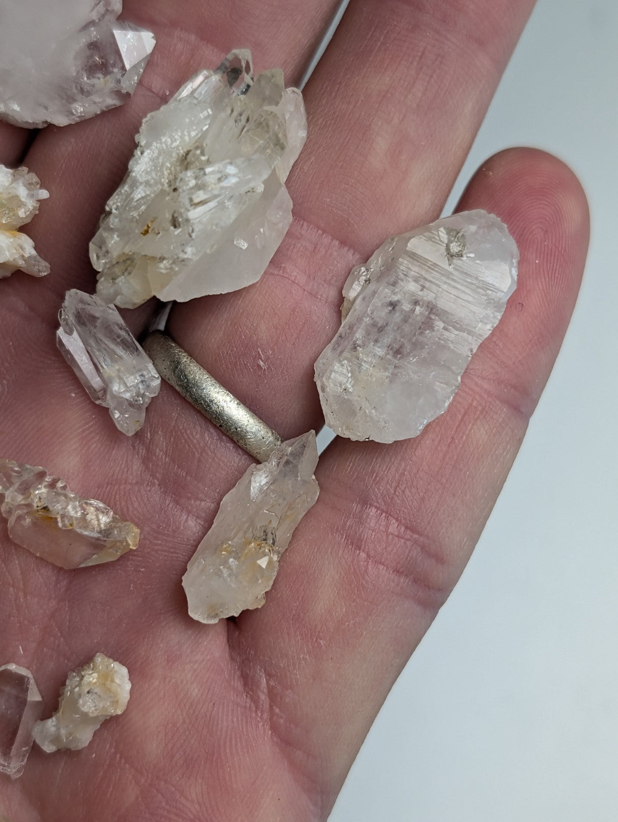 Small Solution Quartz + Cookeite, OOAK Set of x21, Saline County, Arkansas