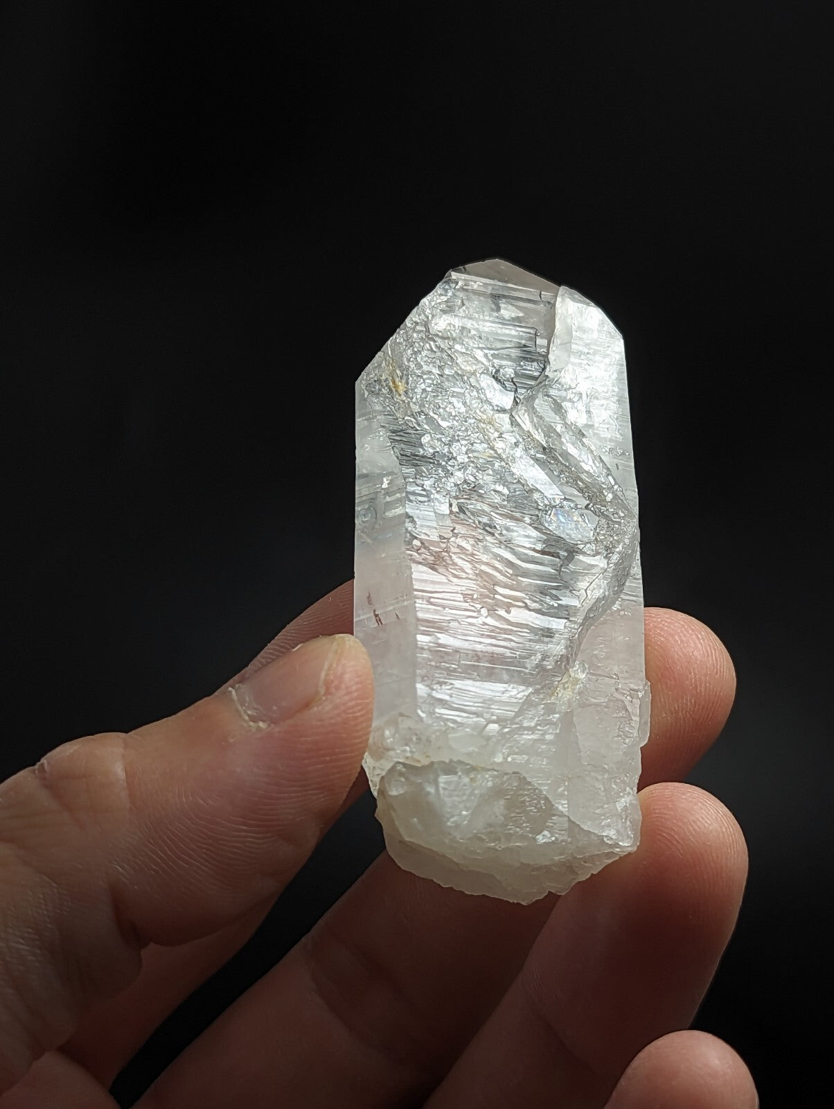 Unique Quartz Crystal Point,Strange Old Stock,Garland County, Arkansas, Scepter?