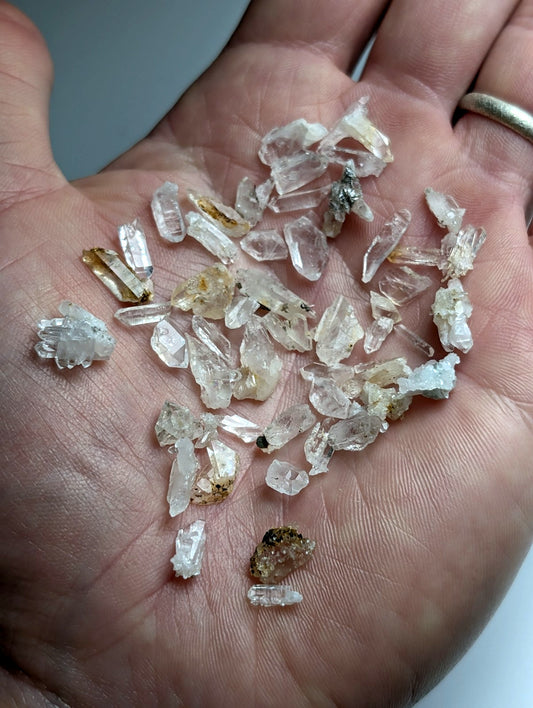 Small Solution Quartz + Cookeite, OOAK Set of x55, Saline County, Arkansas