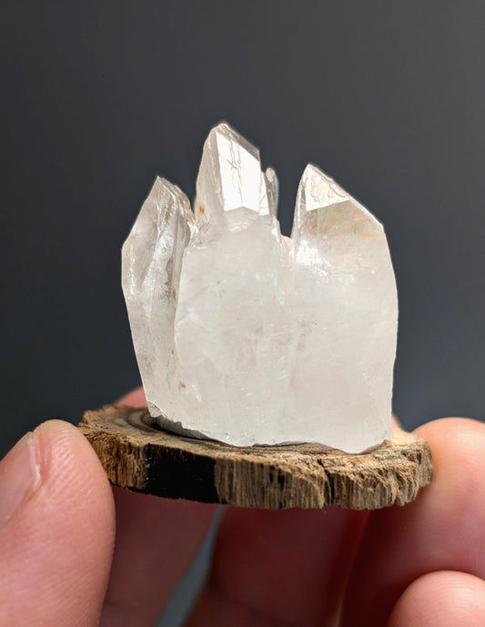 Growth Interference Quartz Crystal - Montgomery County, Arkansas, ooak, Unique