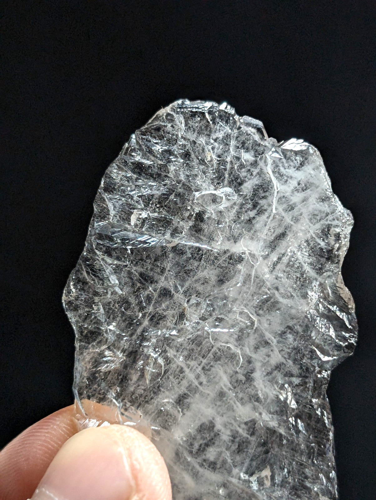 Faden Sheet Quartz Crystal Point, Old Stock, Garland County, Arkansas