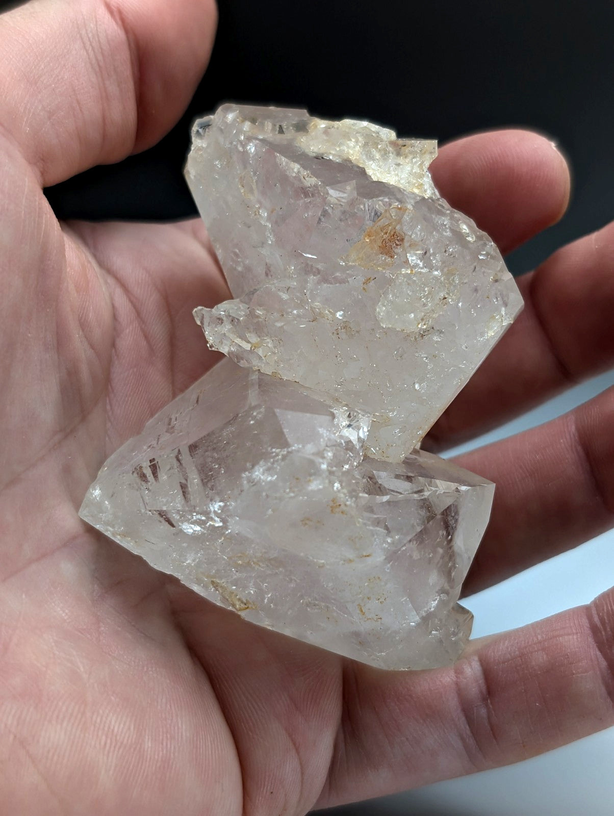 Unique Quartz Crystal Oddity w/ wild formations, Garland County, Arkansas, USA