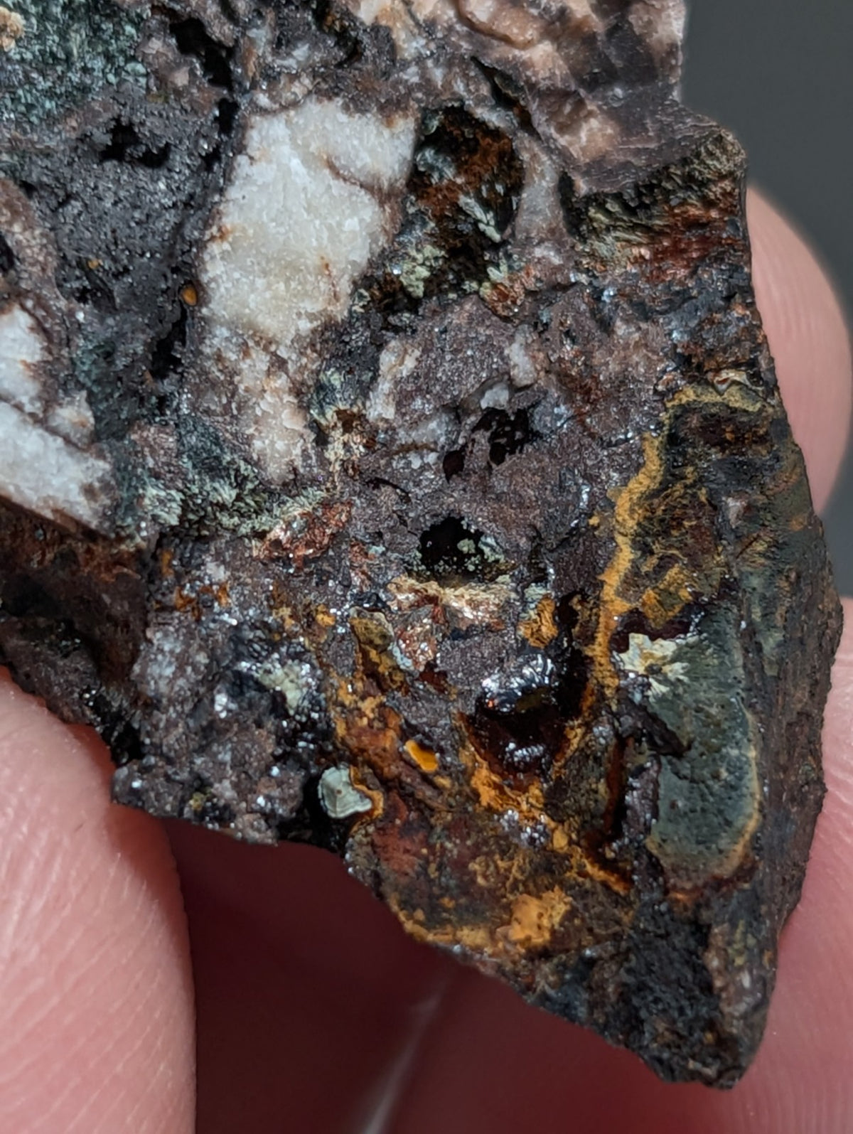 Rare Kidwellite specimen - Coon Creek Mine, Polk County, Arkansas, USA