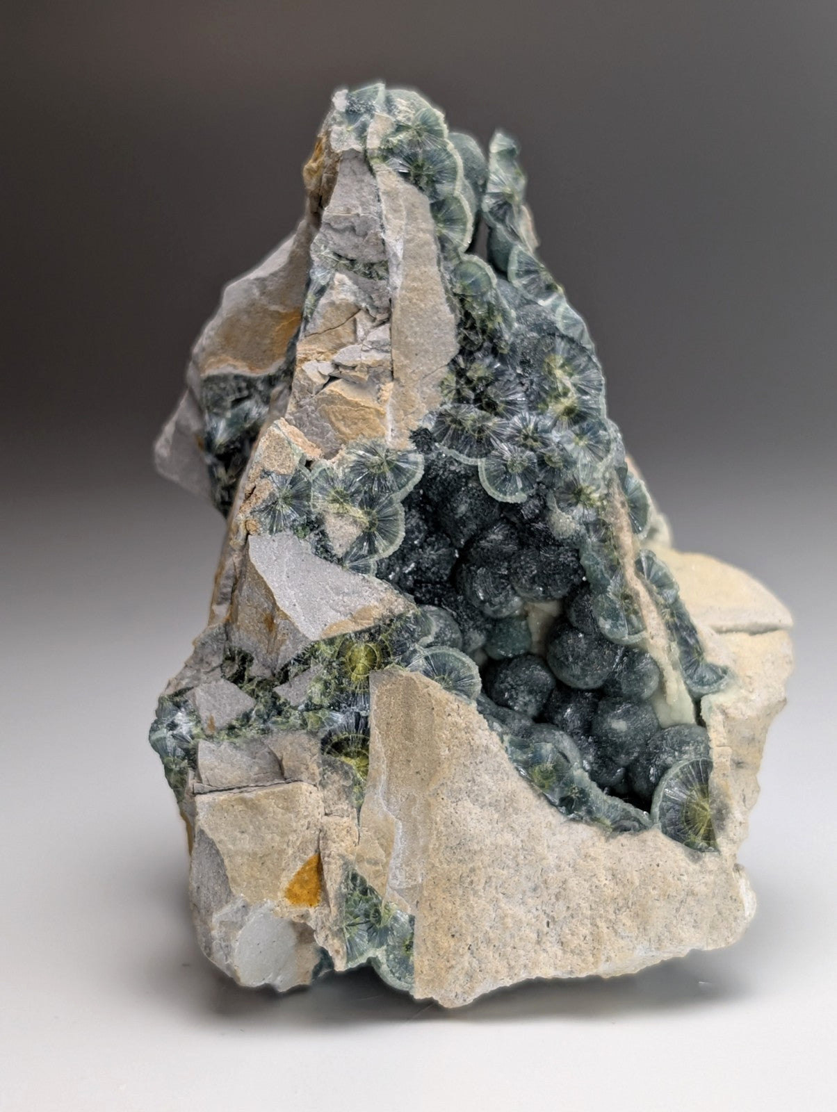 A+++ Blue-Green Wavellite - Old Stock - Delinde Claim - Garland County, Arkansas