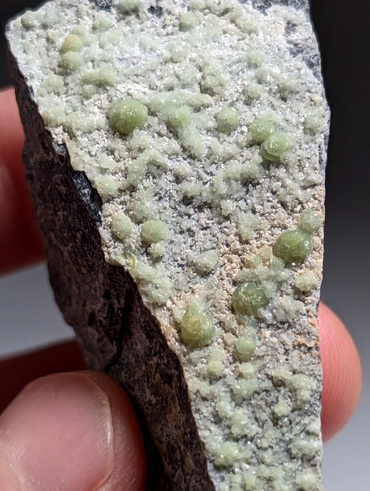 Wavellite cluster - Fantastic Old Stock - Mauldin Mountain, Arkansas, USA
