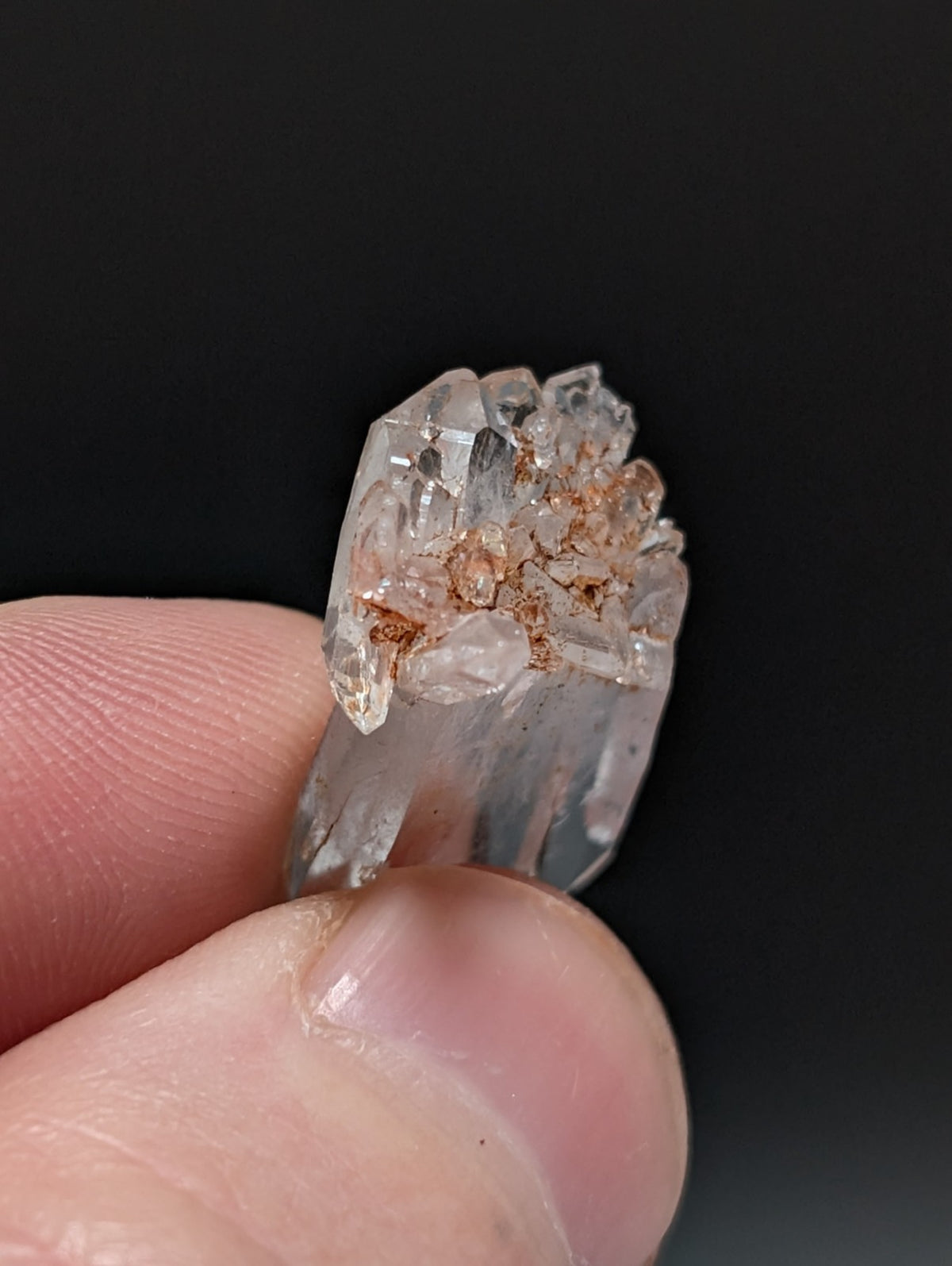 Unique Quartz Crystal Oddity, Double Terminated, Montgomery County, Arkansas