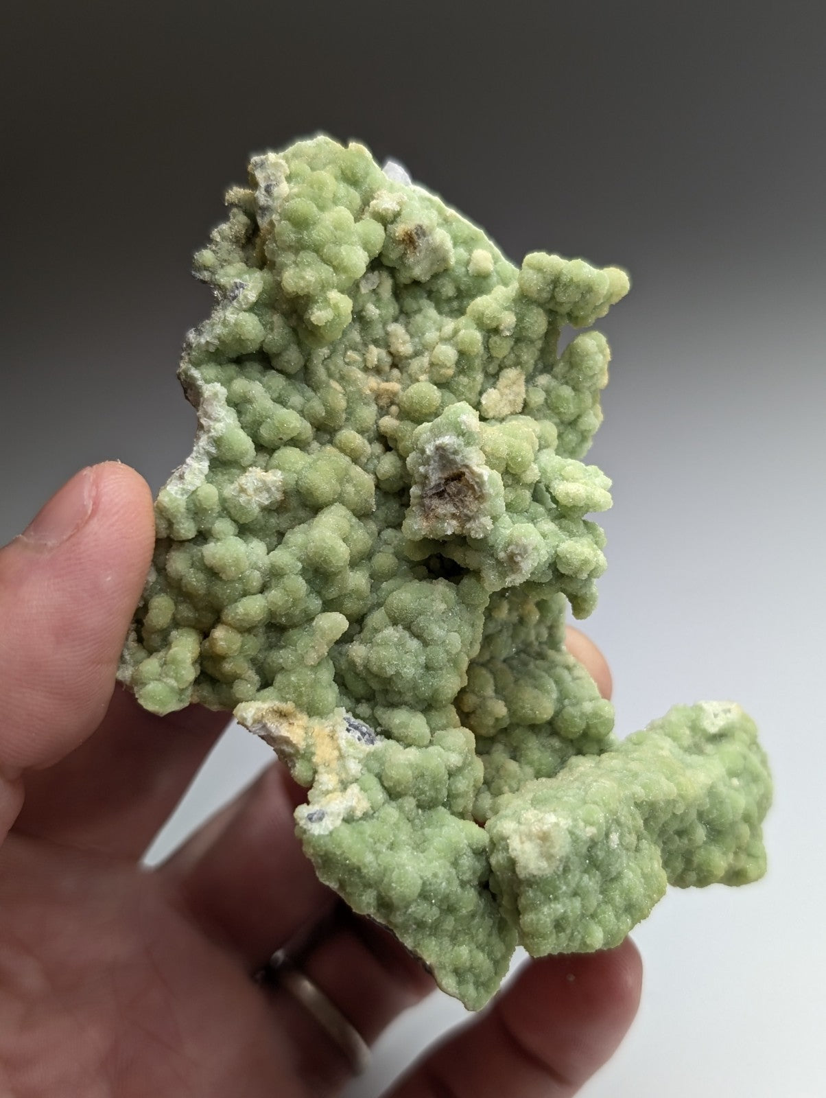 A+ Large FluorWavellite - Intermixed With SiO2- Mauldin Mountain, Arkansas, ooak