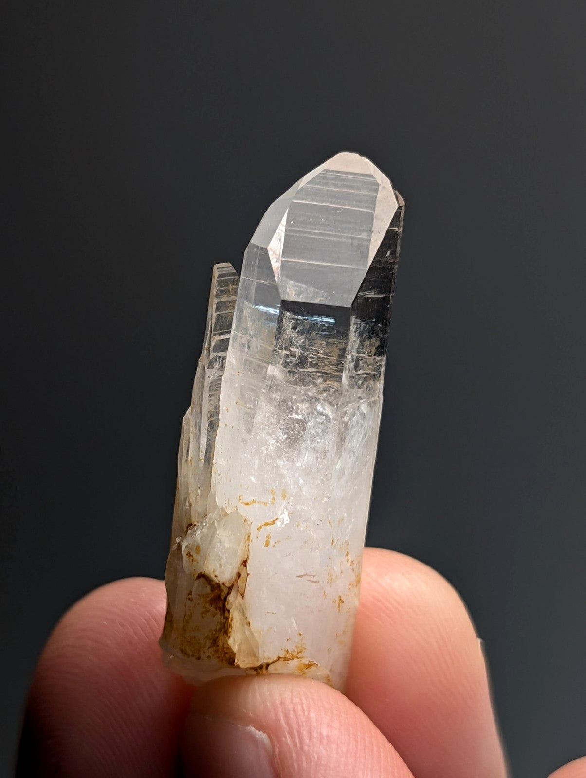 VERY Unique Quartz Crystal Point, Old Stock, Montgomery County, Arkansas, USA