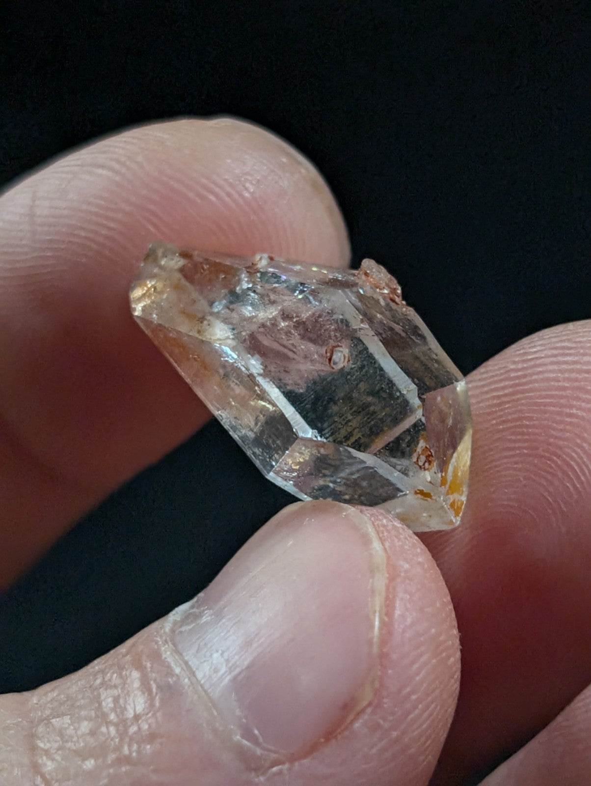 Double Terminated Quartz Point - Montgomery County, Arkansas, ARKIMER