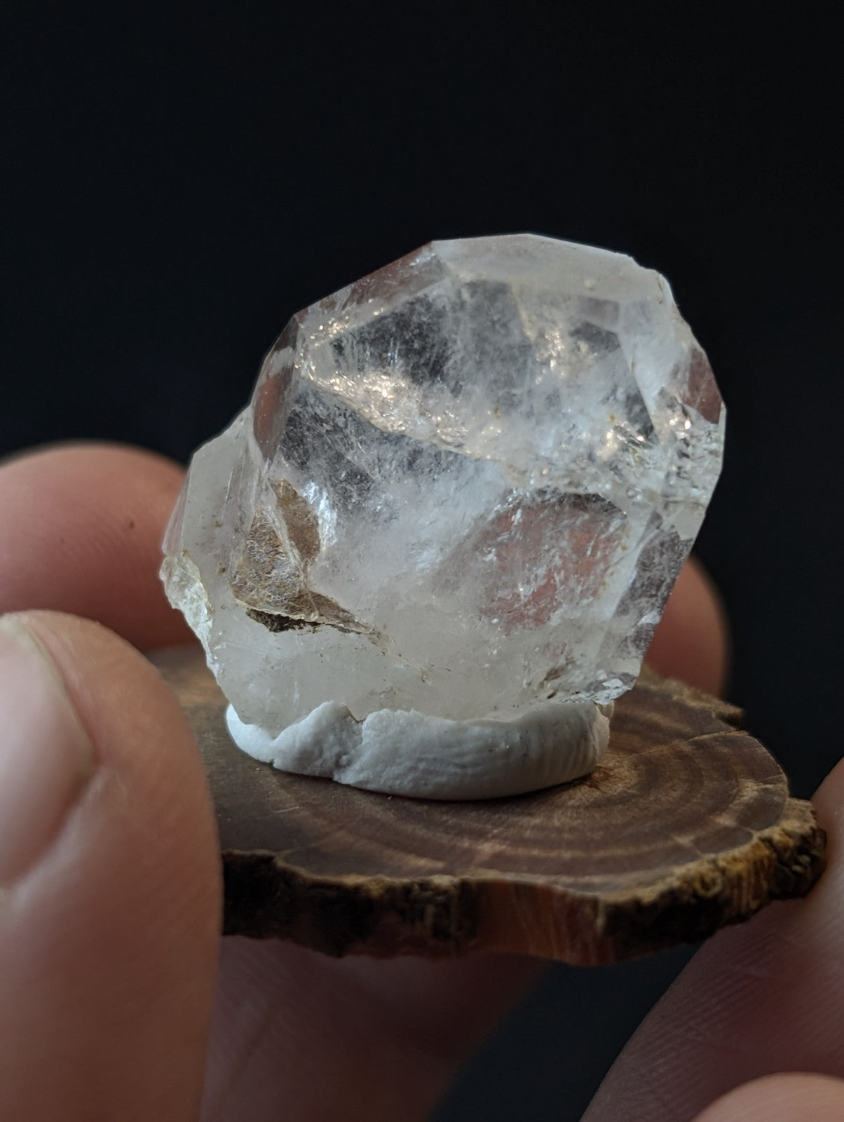 EXTREMELY RARE Pinacoid Quartz w/ "C-face", Mcgraw Mountain, Arkansas, USA