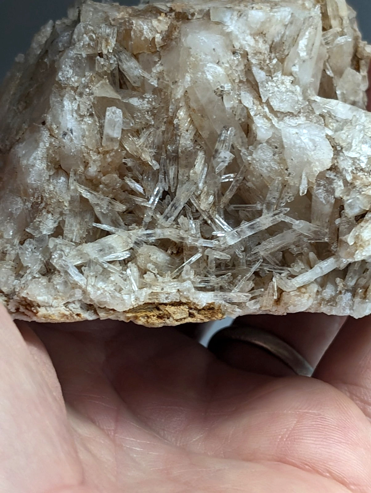 Solution Quartz Crystal Cluster, Saline County, Arkansas, USA, Old Stock