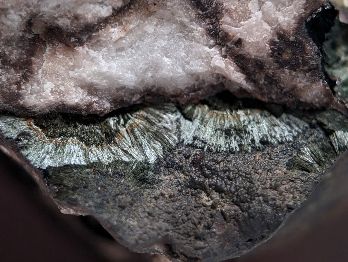 Rare Kidwellite specimen - Coon Creek Mine, Polk County, Arkansas, USA