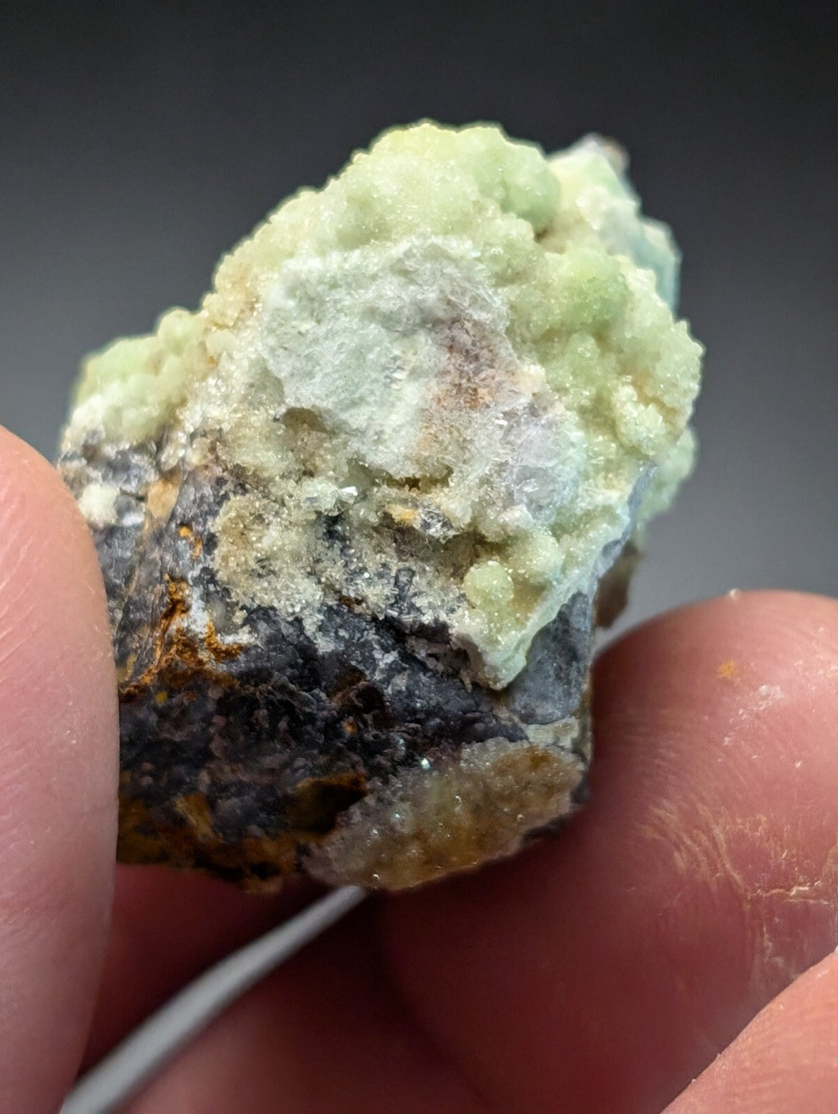 FluorWavellite - Intermixed With SiO2- Mauldin Mountain, Arkansas, ooak