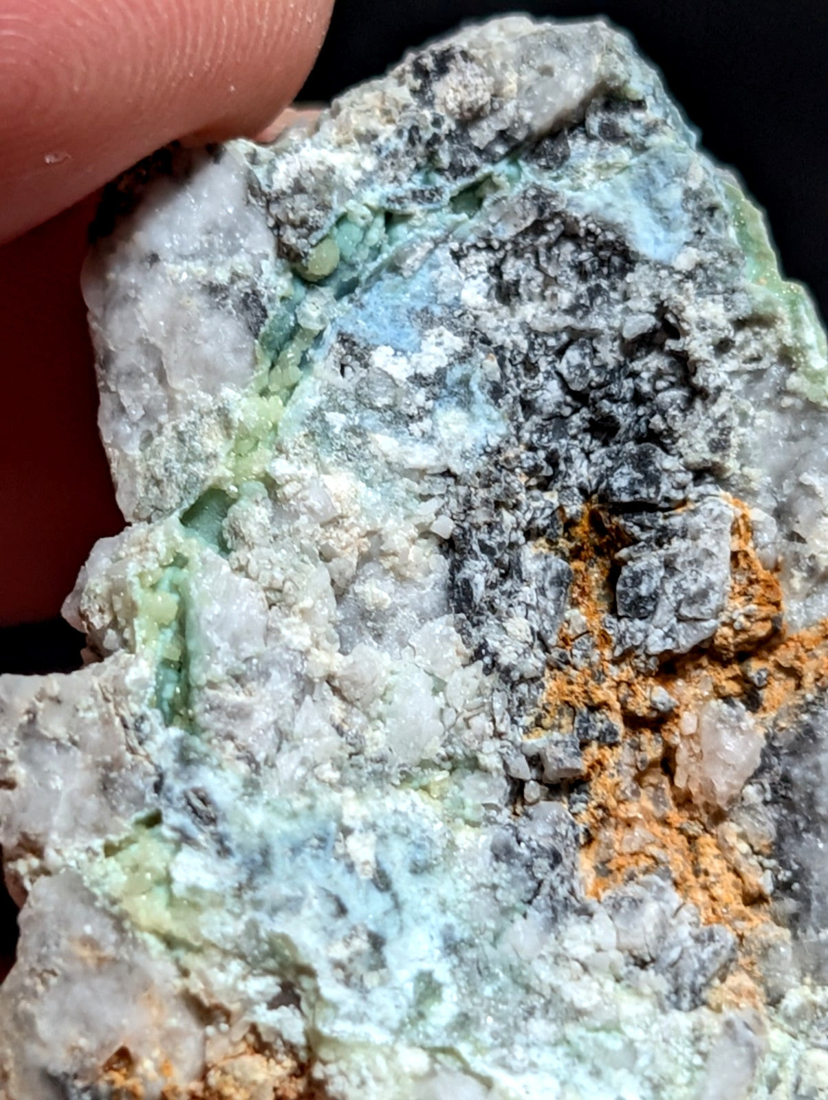 UV Reactive Wavellite, extremely unique, Mauldin Mountain, Arkansas, Rare