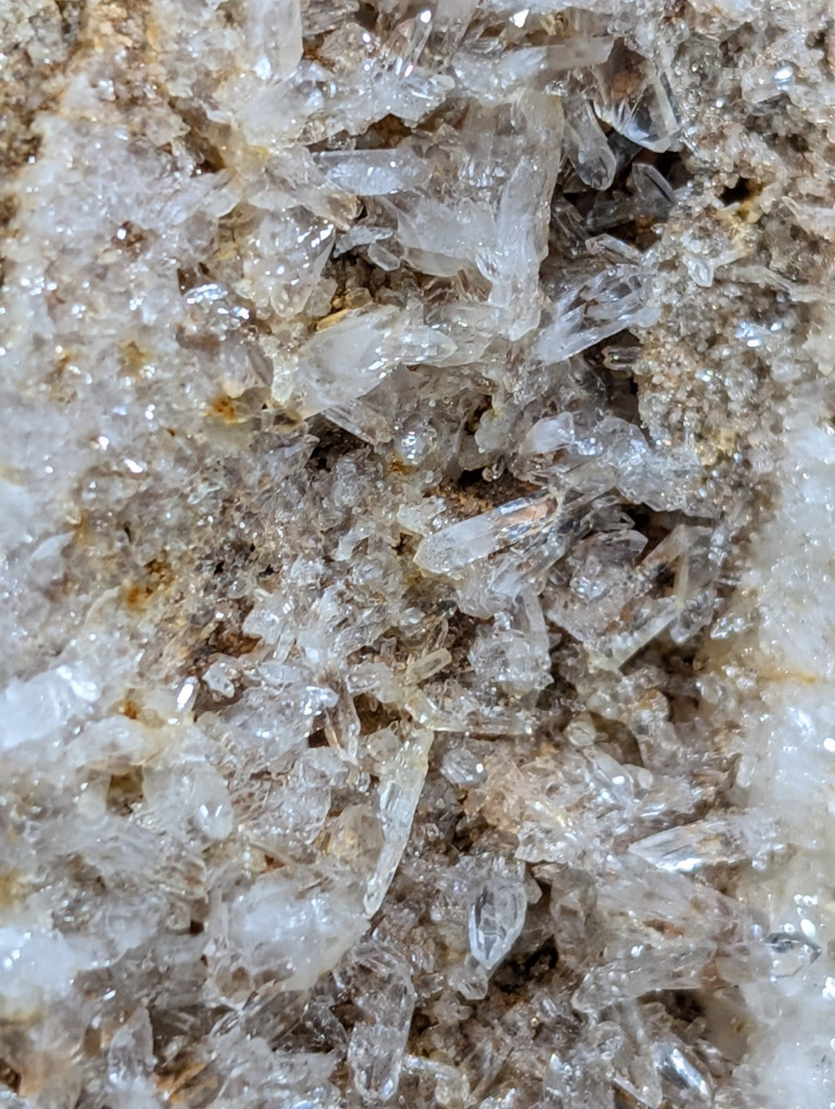 Large Faden Quartz Crystal Cluster, Old Stock, Montgomery County, Arkansas, ooak