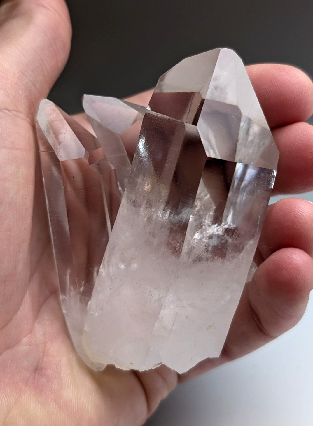 A+ Quartz Crystal Cluster, Ocus Stanley Mine, Montgomery County, Arkansas, USA