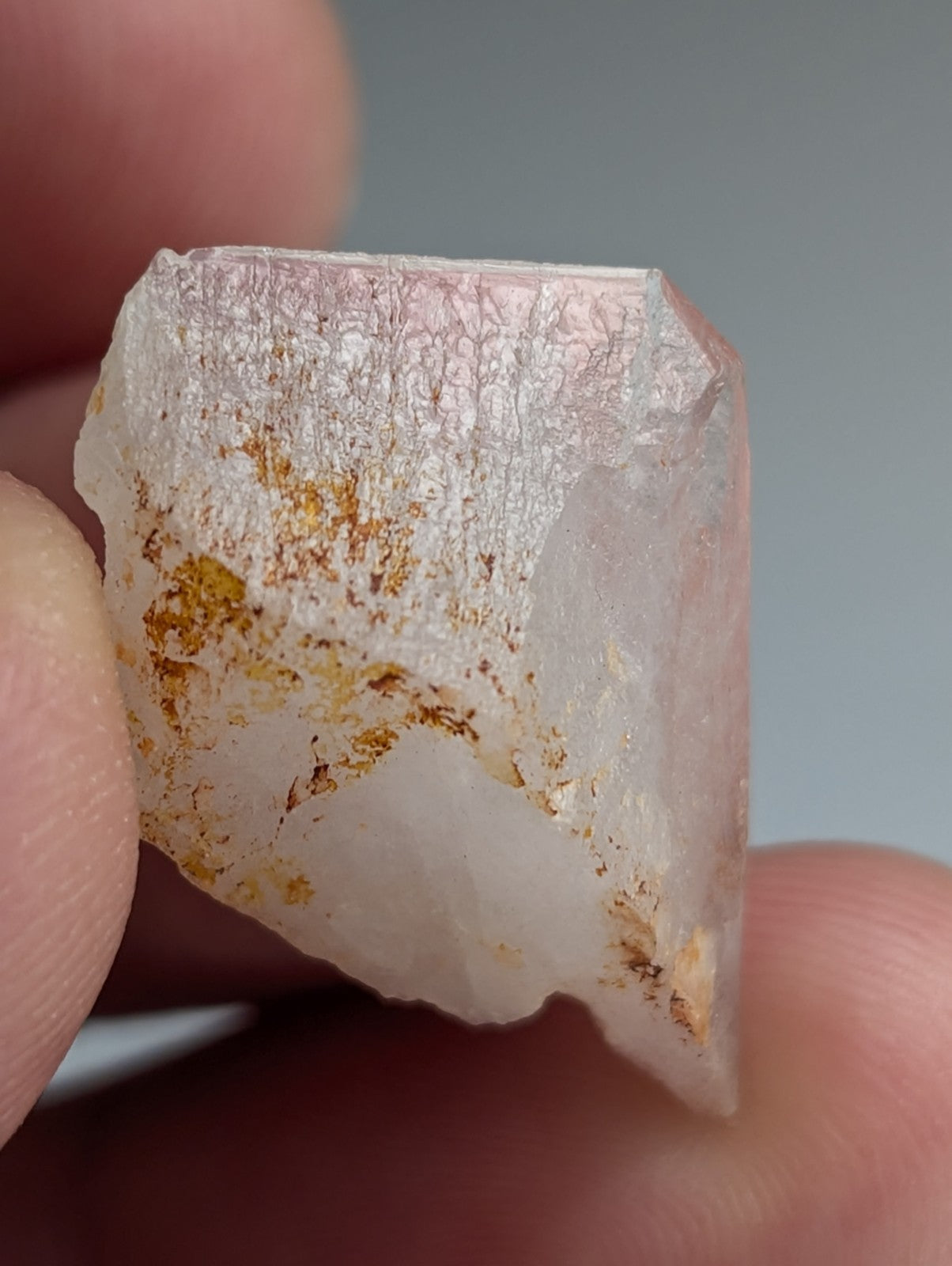 Set of 12 Arkansas Quartz Crystals, Natural Iridescence, Unique & OOAK, A+