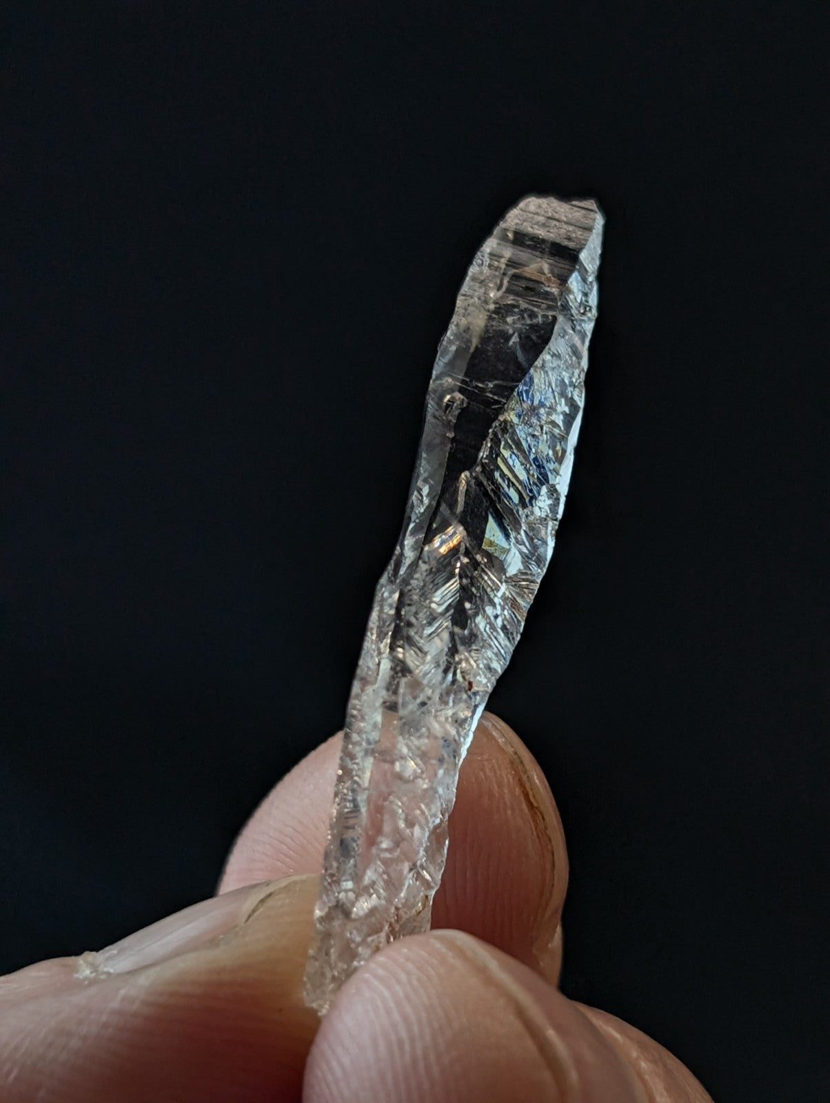 VERY Unique Optical Etched Quartz Crystal, Garland County, Arkansas, USA, A+