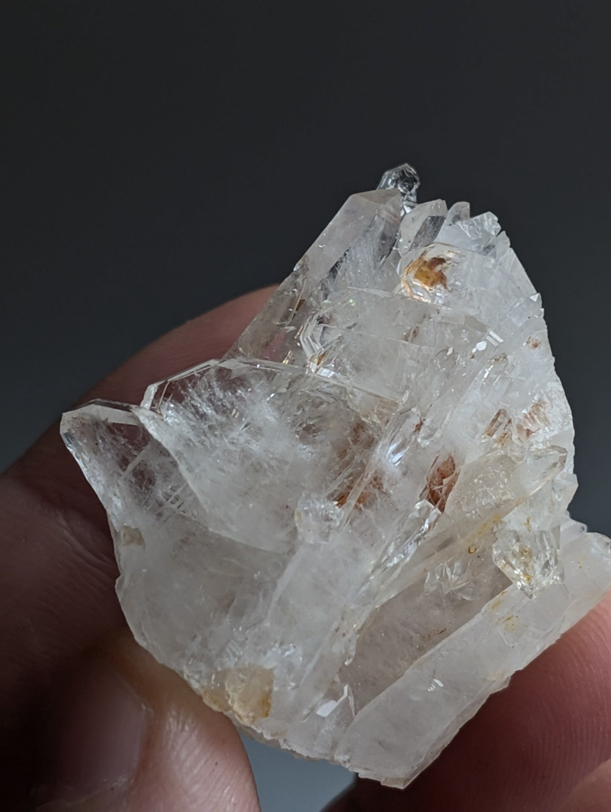 Faden Quartz Crystal, Unique, from Montgomery County, Arkansas, USA