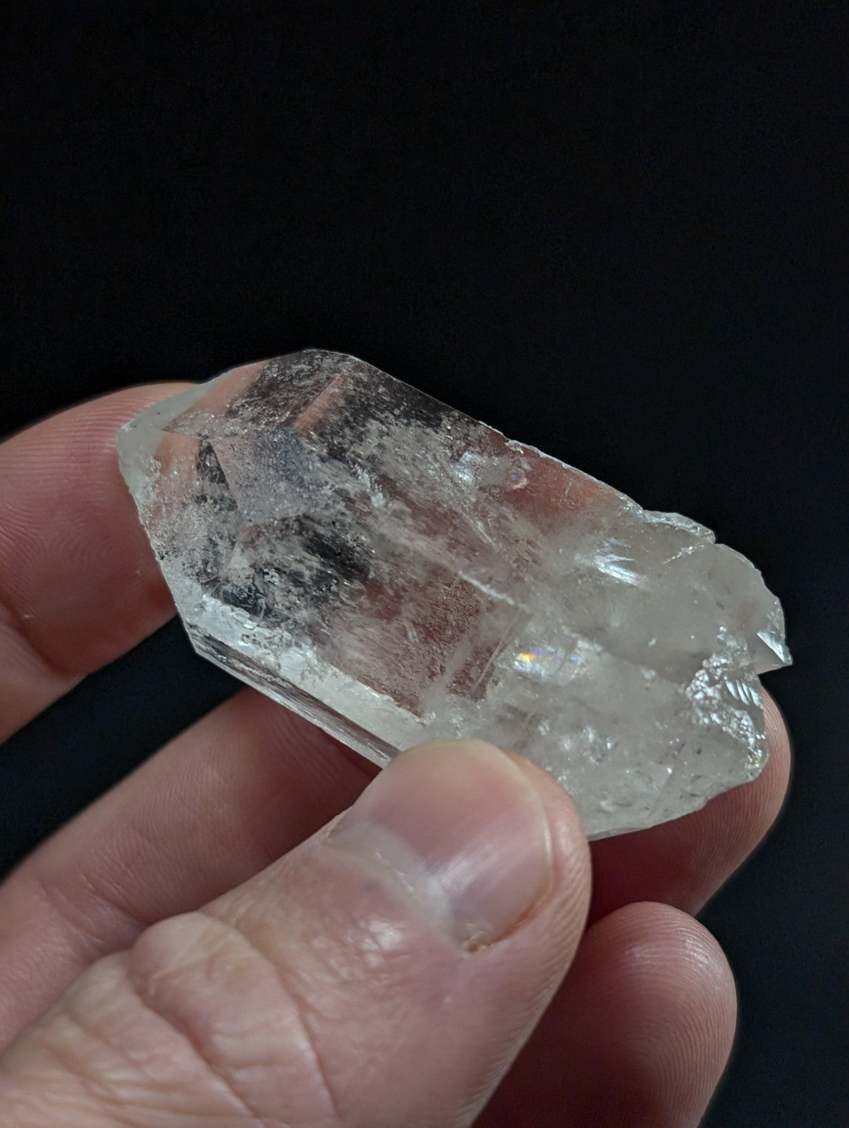 Unique Quartz Crystal -DT with Etchings, Garland County, Arkansas, USA