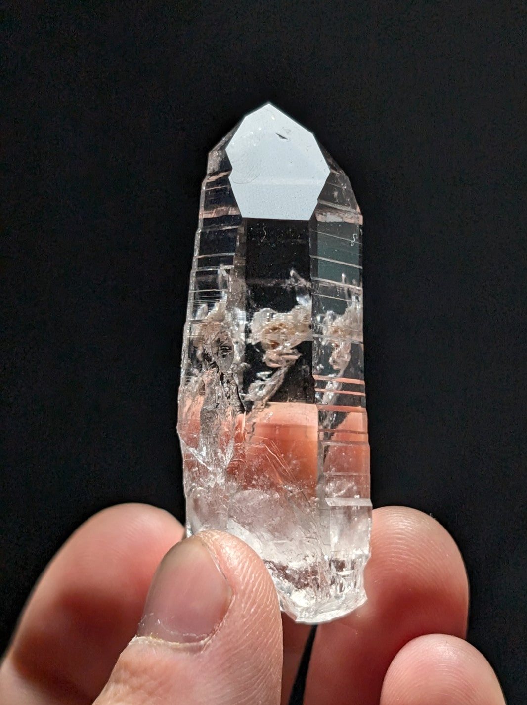 A+++ "Lemurian" Quartz Crystal Point, Garland County, Arkansas, USA, A+