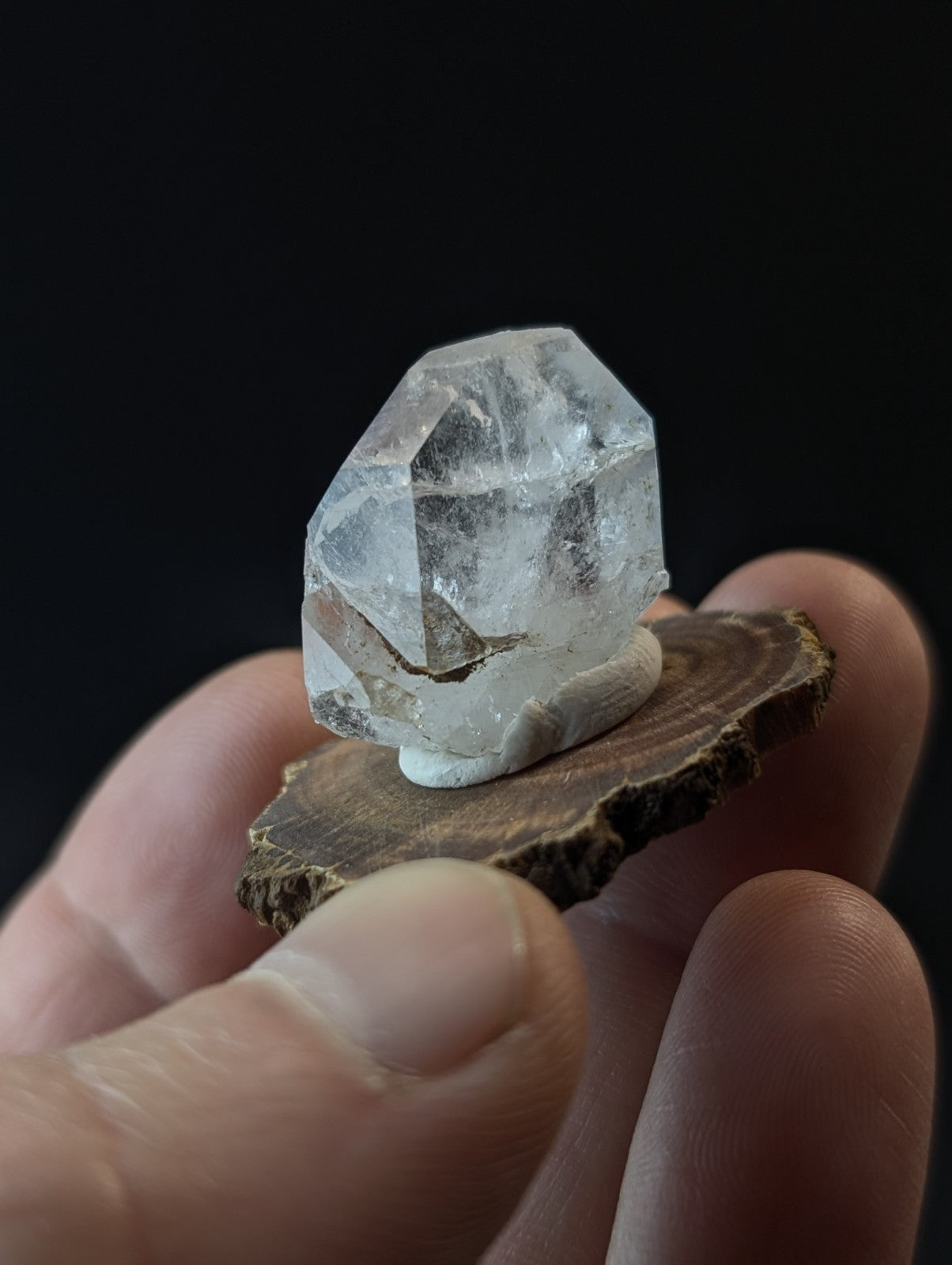 EXTREMELY RARE Pinacoid Quartz w/ "C-face", Mcgraw Mountain, Arkansas, USA