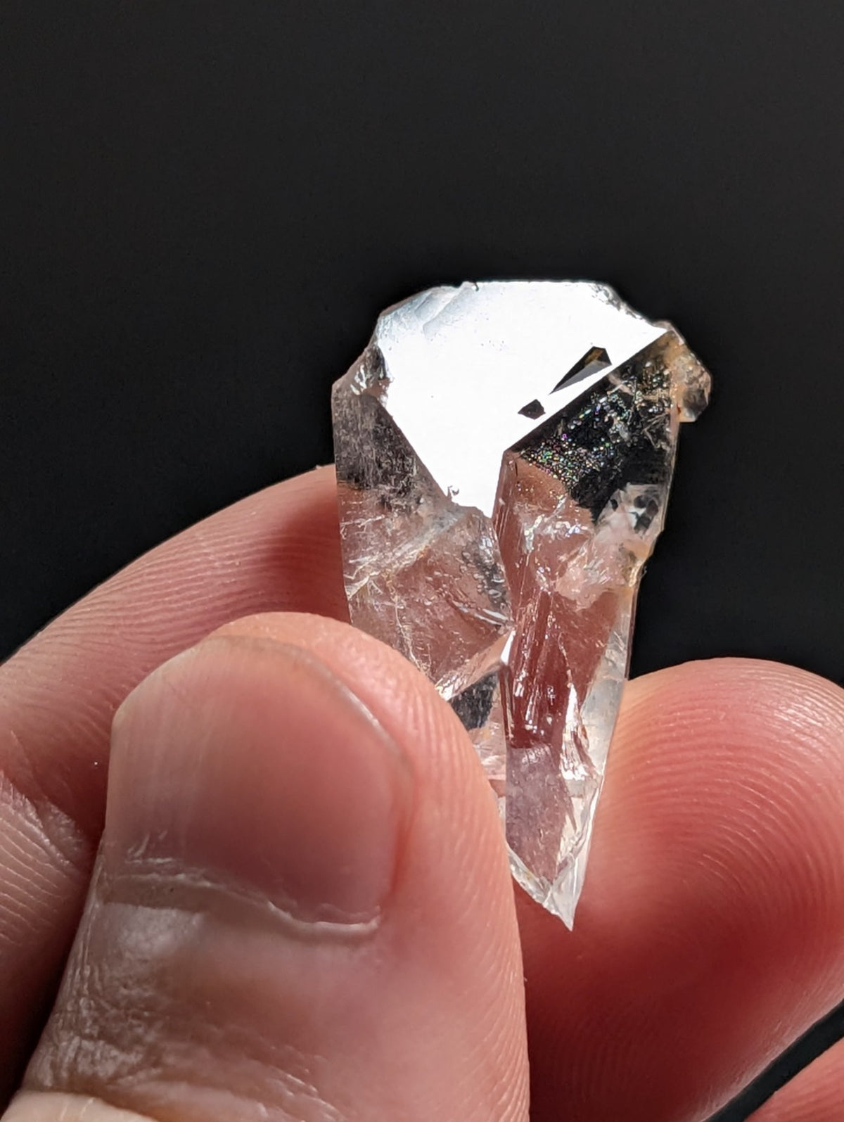 Unique Quartz Crystal Oddity, Double Terminated, Garland County, Arkansas, USA