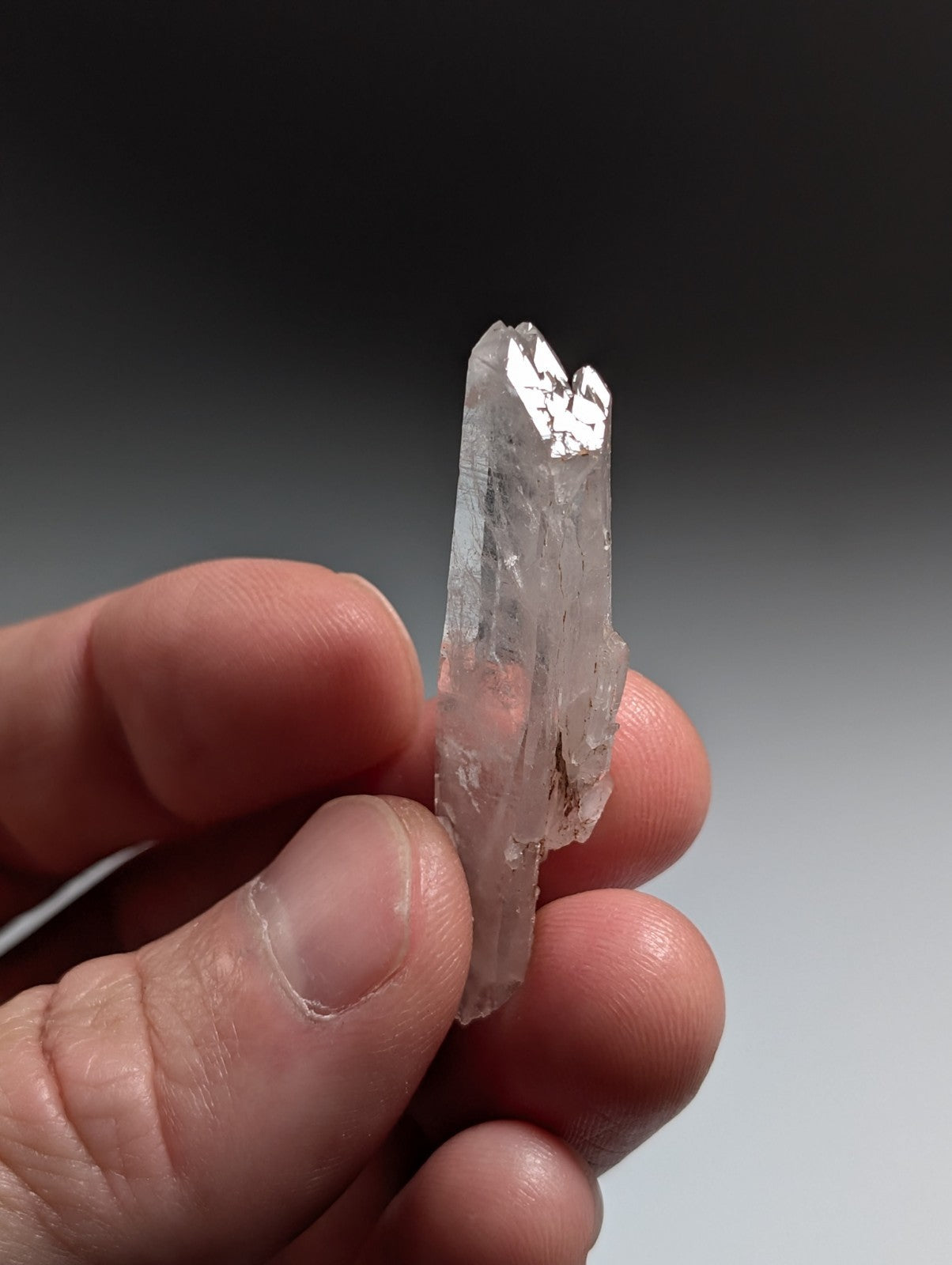 Set of 3 Arkansas Quartz Crystals (Fadens, etc) Montgomery County, Unique & OOAK