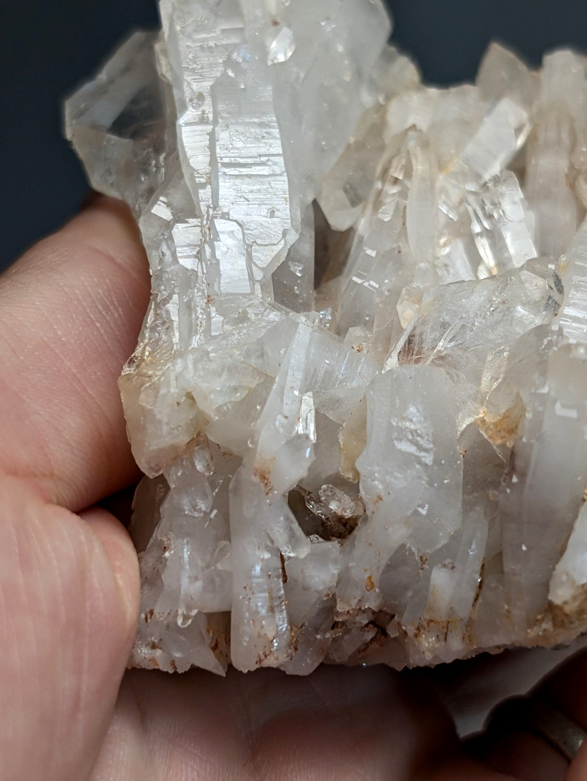 Unique Faden Quartz Crystal Cluster, Montgomery County, Arkansas, USA, A+