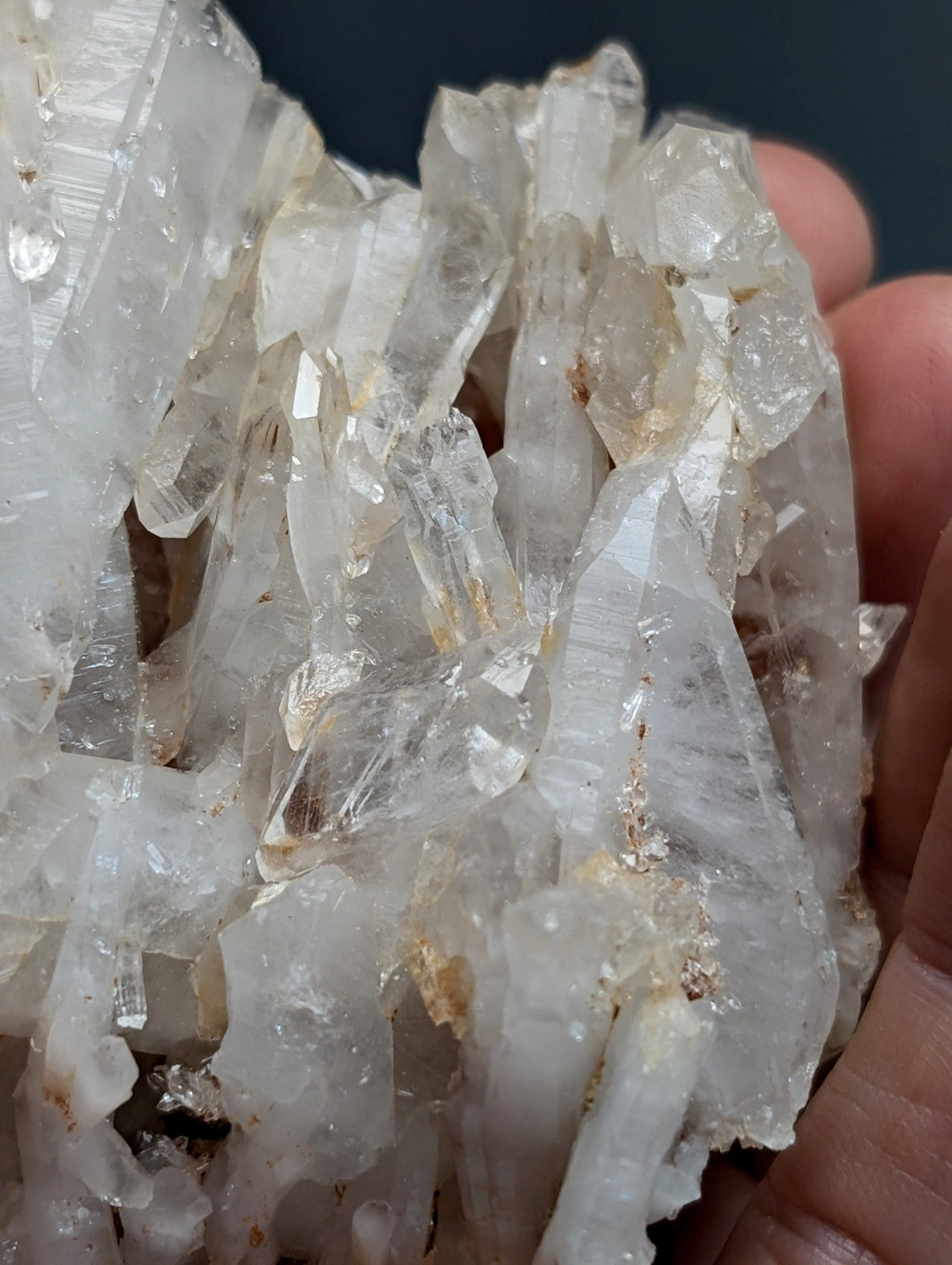 Unique Faden Quartz Crystal Cluster, Montgomery County, Arkansas, USA, A+