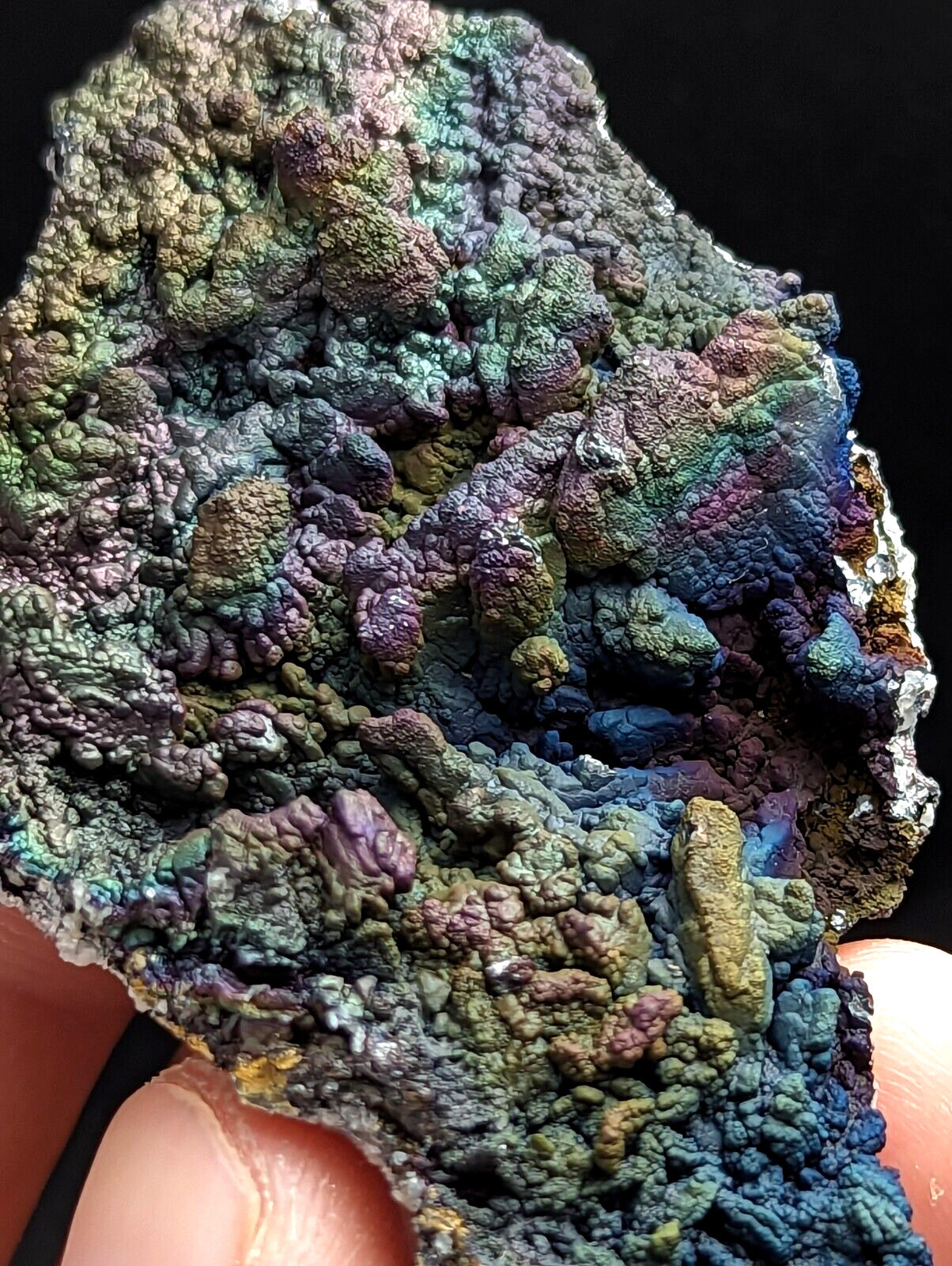 Turgite, Iridescent Hematite Specimen, Graves Mountain, Georgia, USA, Old Stock