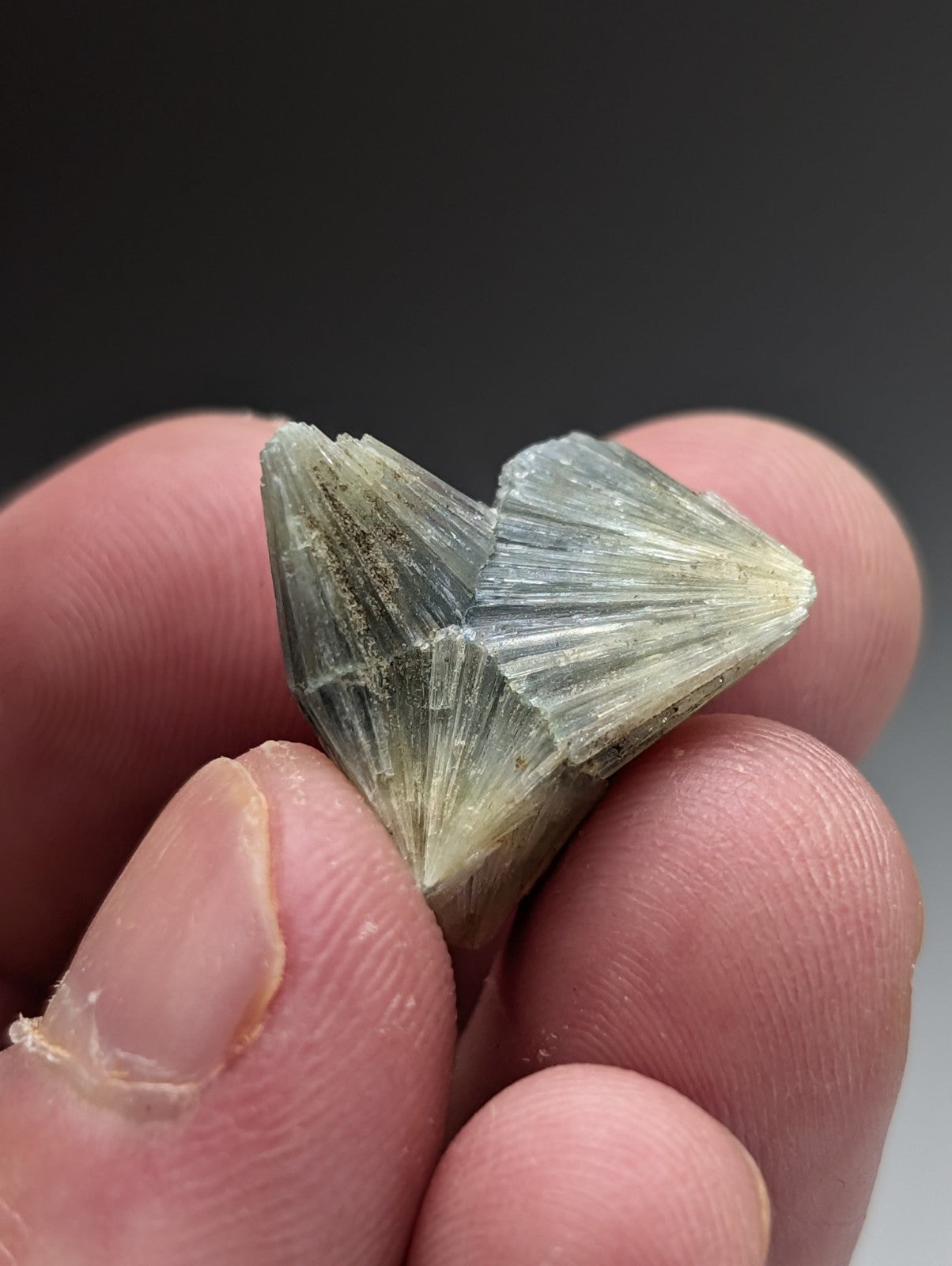 Unique Wavellite  - Old Stock - Delinde Mine, 1960s - Garland County, Arkansas