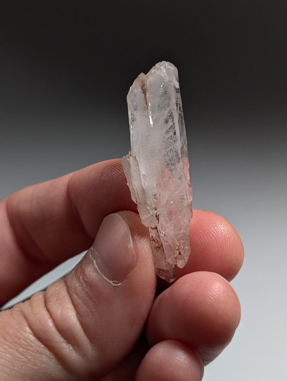 Set of 3 Arkansas Quartz Crystals (Fadens, etc) Montgomery County, Unique & OOAK