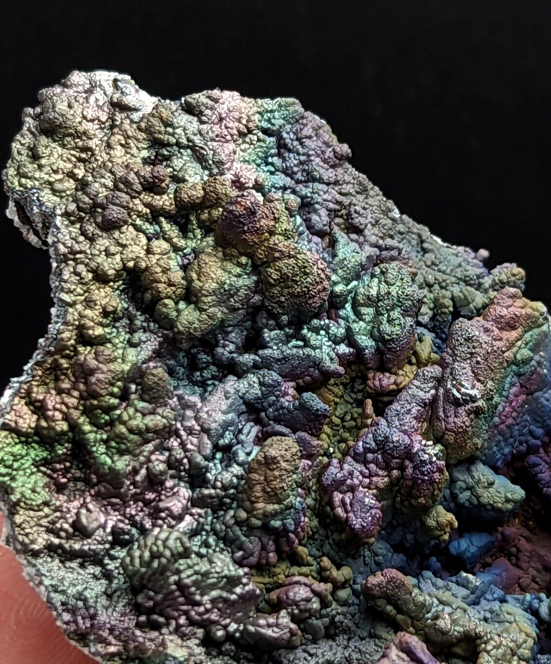 Turgite, Iridescent Hematite Specimen, Graves Mountain, Georgia, USA, Old Stock