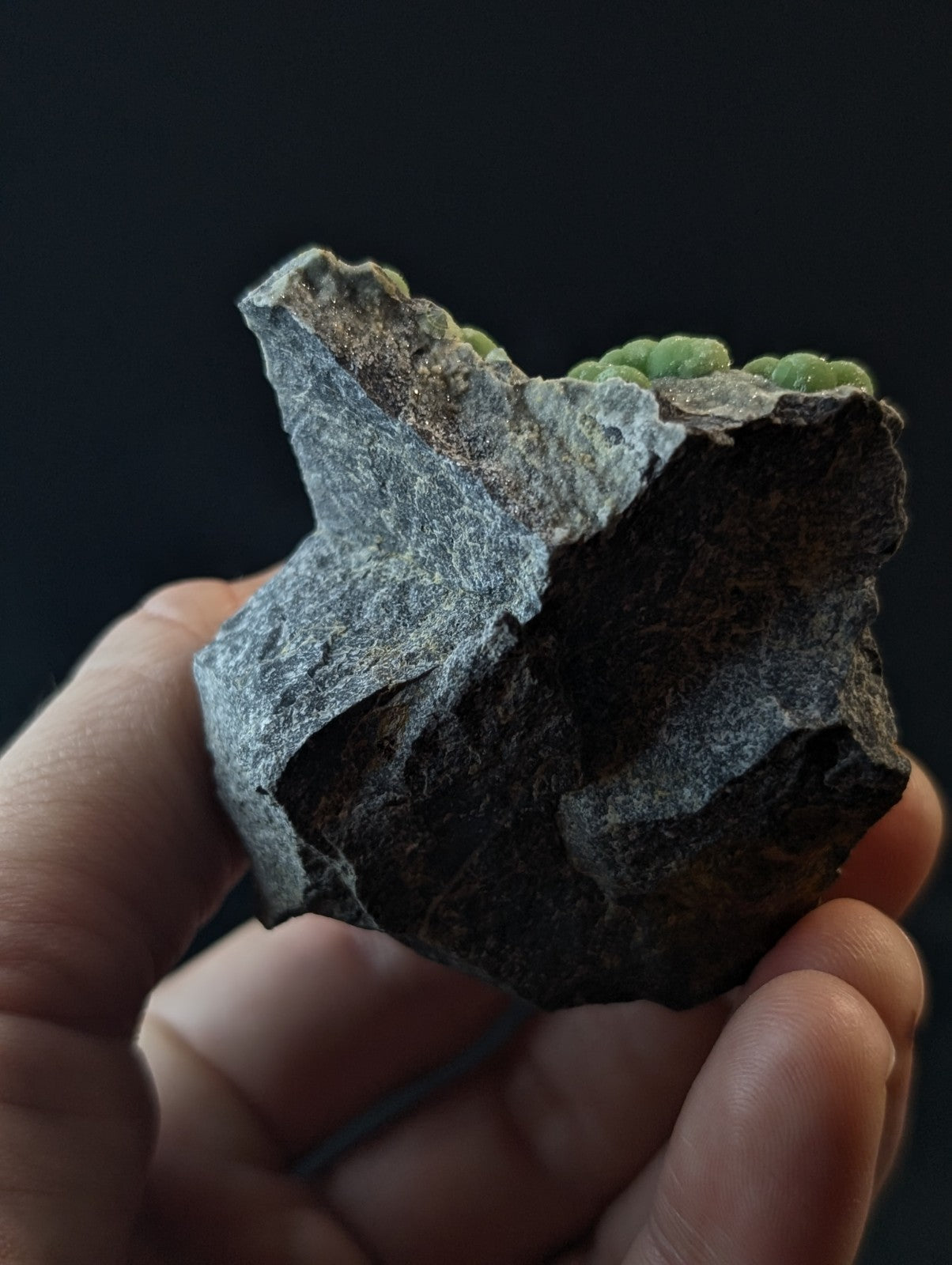 A+++ Green Wavellite - Fantastic Old Stock - Mauldin Mountain, Arkansas, USA