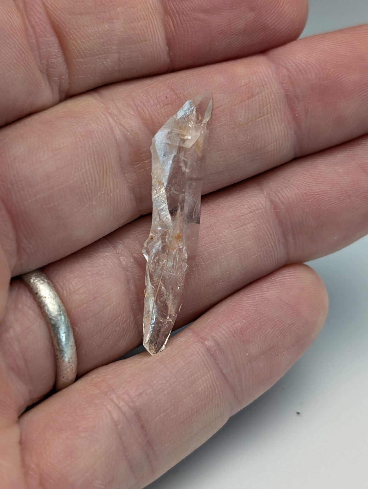 Unique Quartz Crystal Point, Double Terminated, Garland County, Arkansas, USA