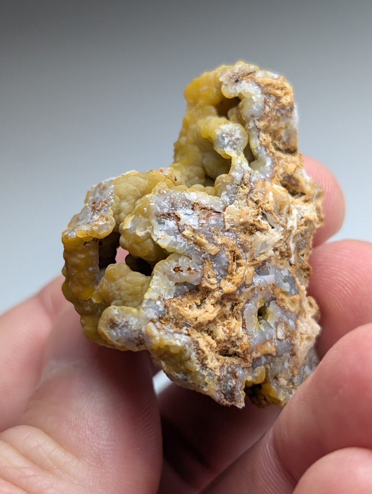 Turkey Fat Smithsonite, Rush Mining District, Marion Co, Arkansas, UV Reactive!!