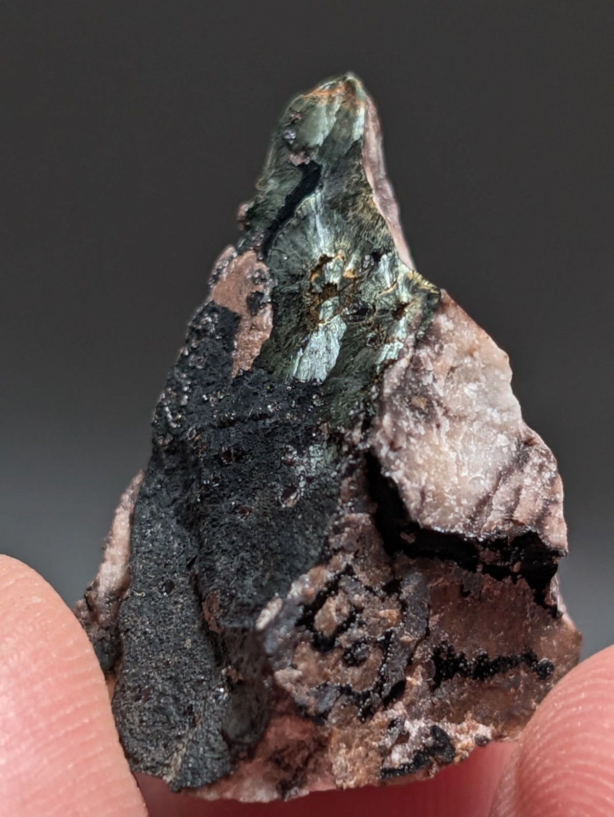 Rare Kidwellite specimen - Coon Creek Mine, Polk County, Arkansas, USA