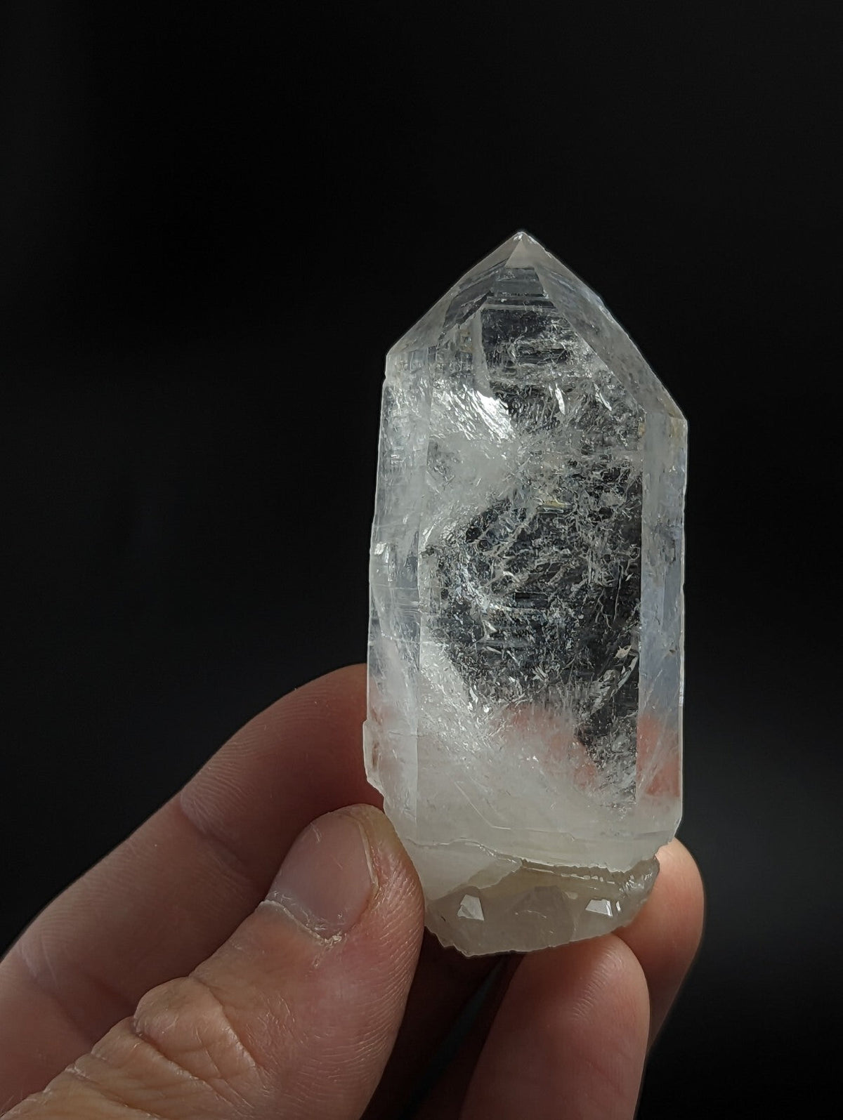 Unique Quartz Crystal Point,Strange Old Stock,Garland County, Arkansas, Scepter?