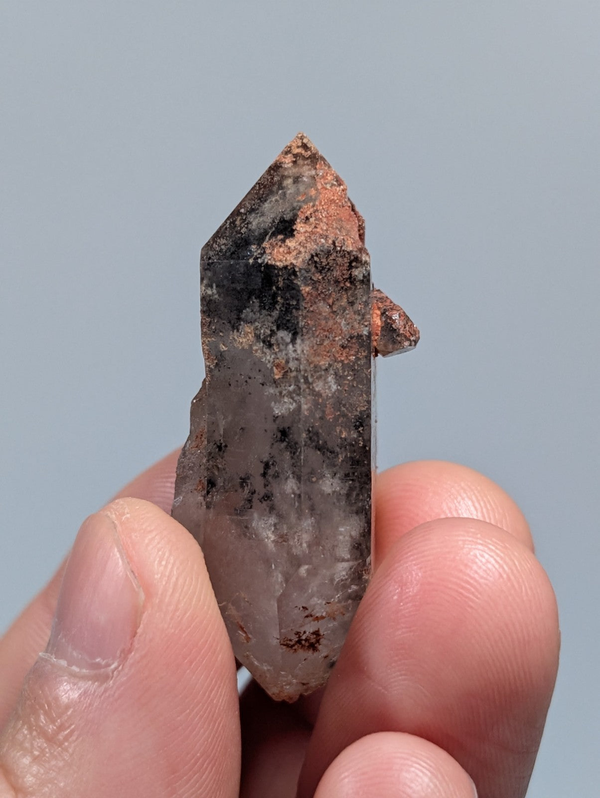 Phantom Quartz, Unique Old Stock, Montgomery County, Arkansas, Double Terminated