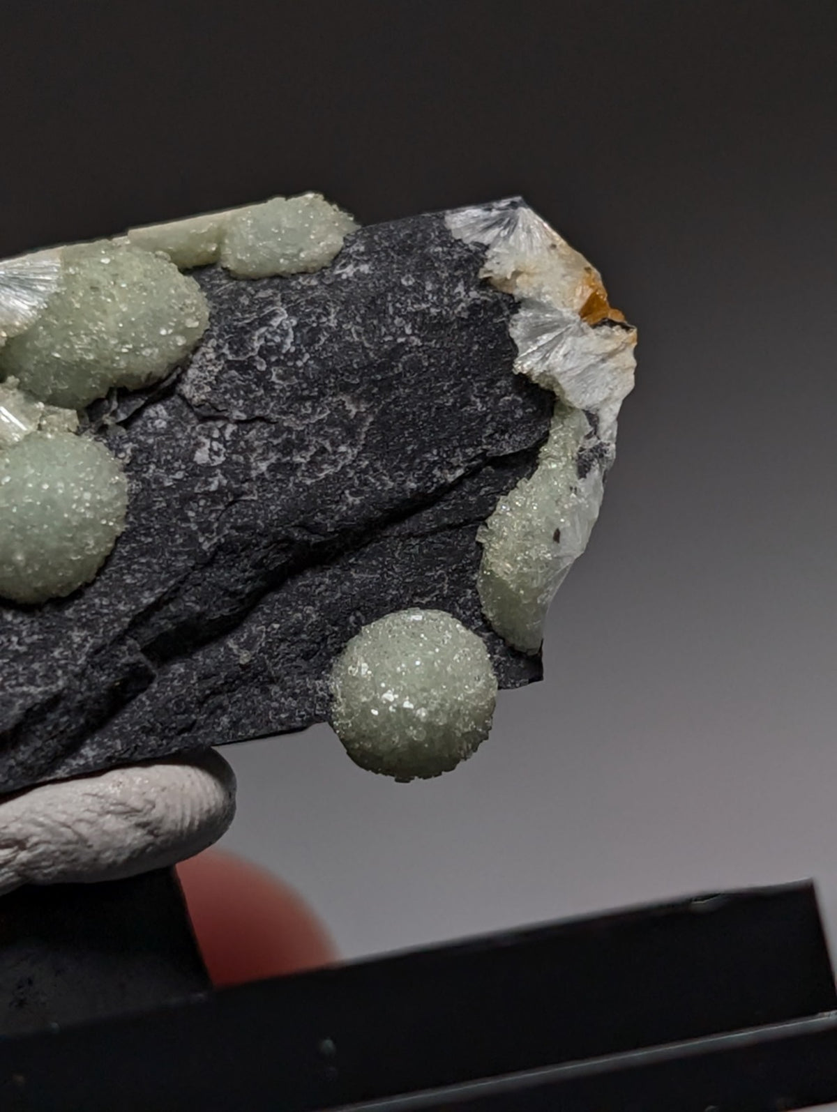 UV Reactive Wavellite - Fantastic Old Stock - Mauldin Mountain, Arkansas, Rare