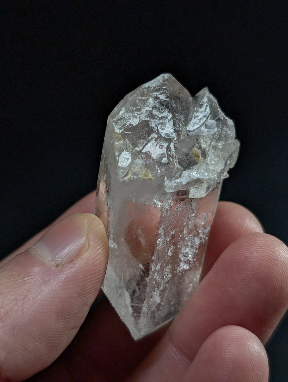Unique Quartz Crystal -DT with Etchings, Garland County, Arkansas, USA