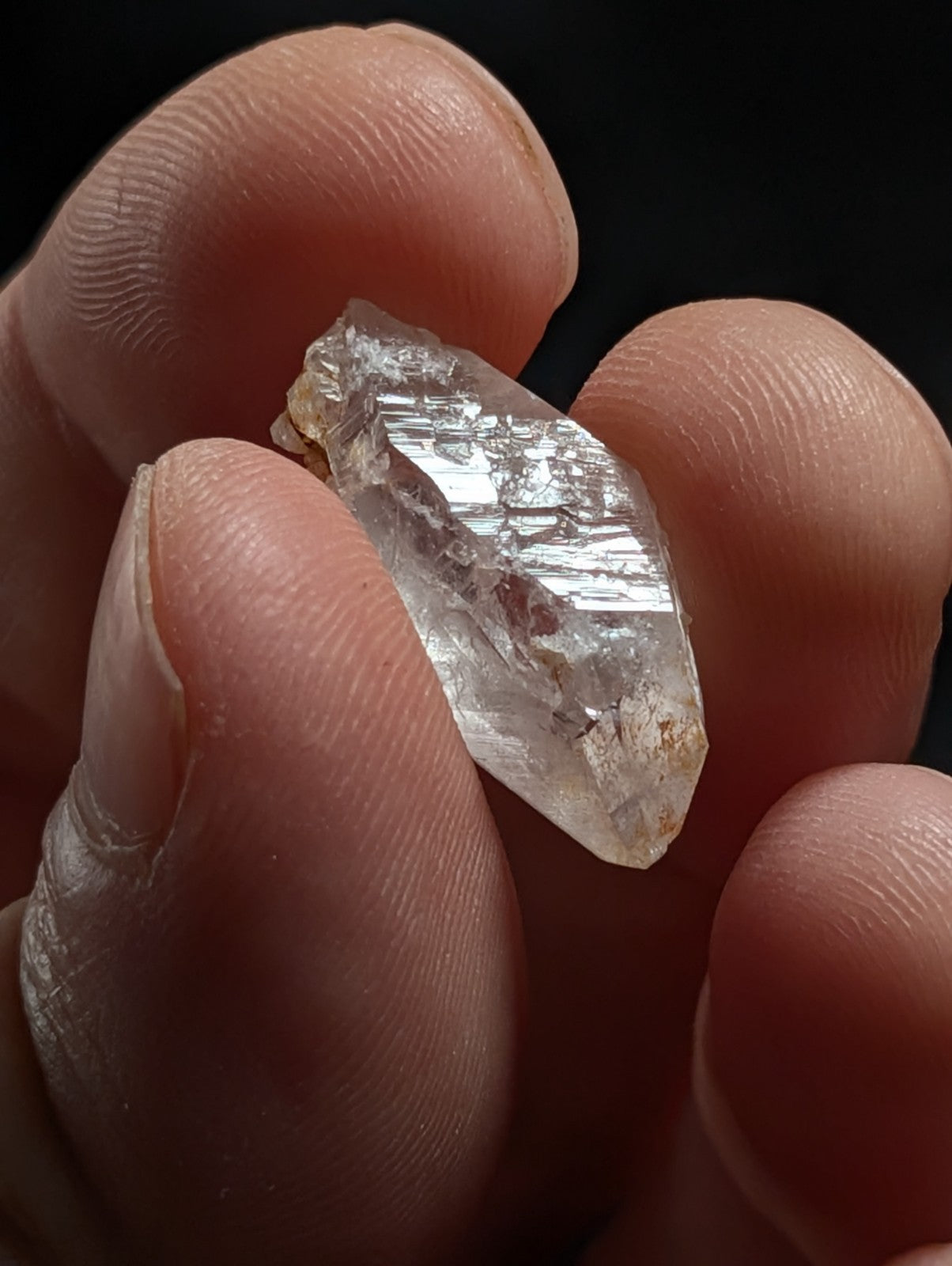 Set of 7 Arkansas Quartz Crystals, Garland County, Unique & OOAK