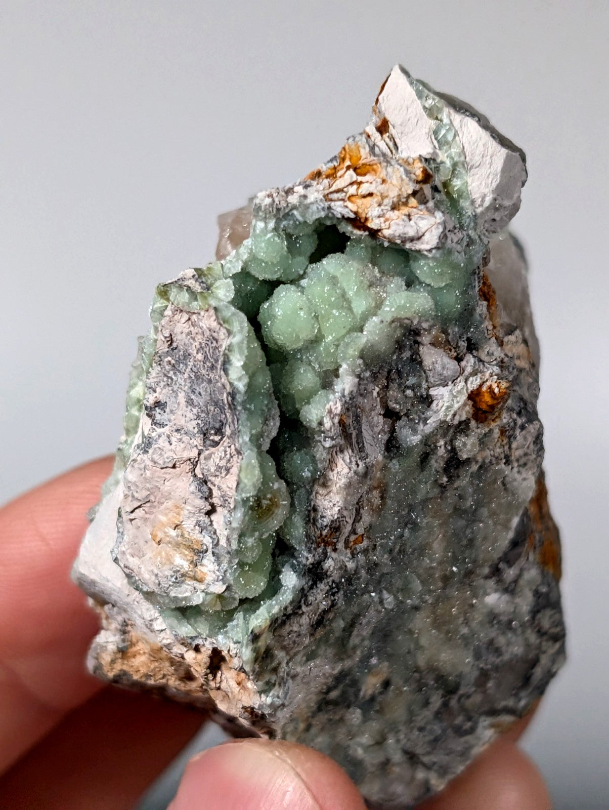 Wavellite on Quartz, Fantastic Old Stock - Mauldin Mountain, Arkansas, USA